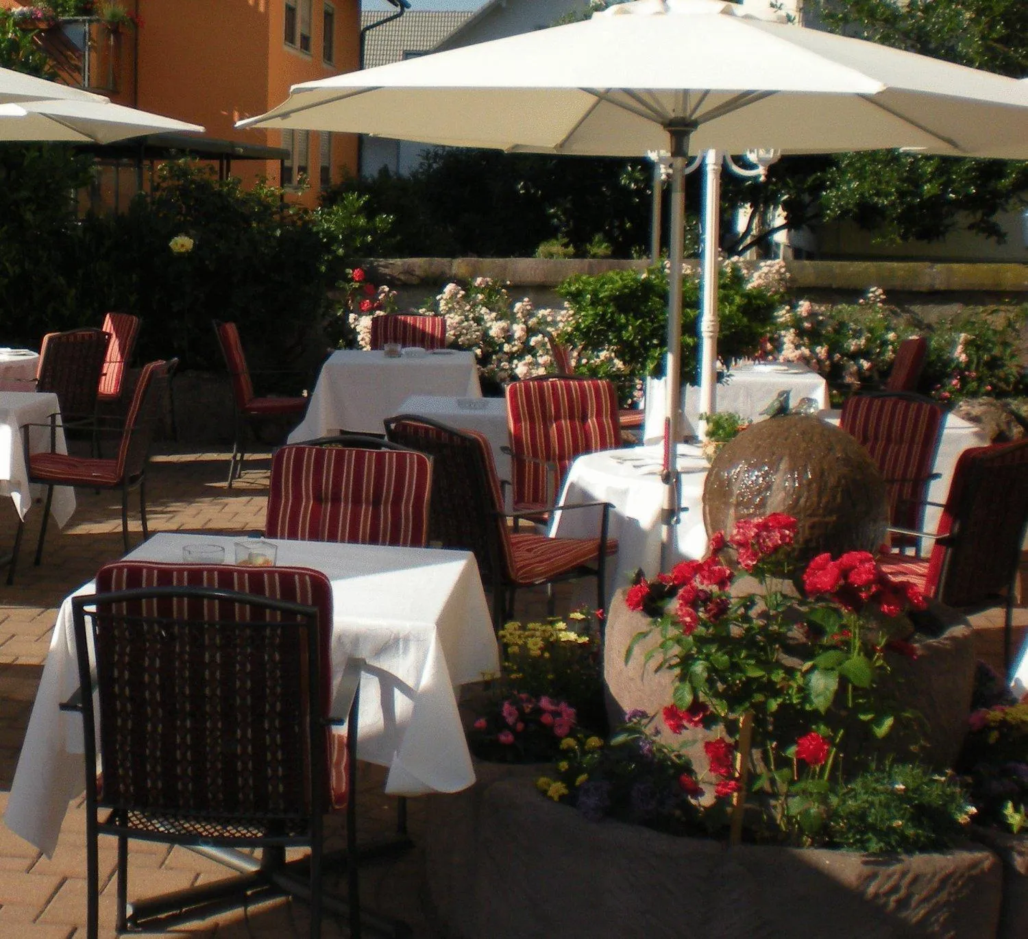 Patio in Hotel-Restaurant Hirsch