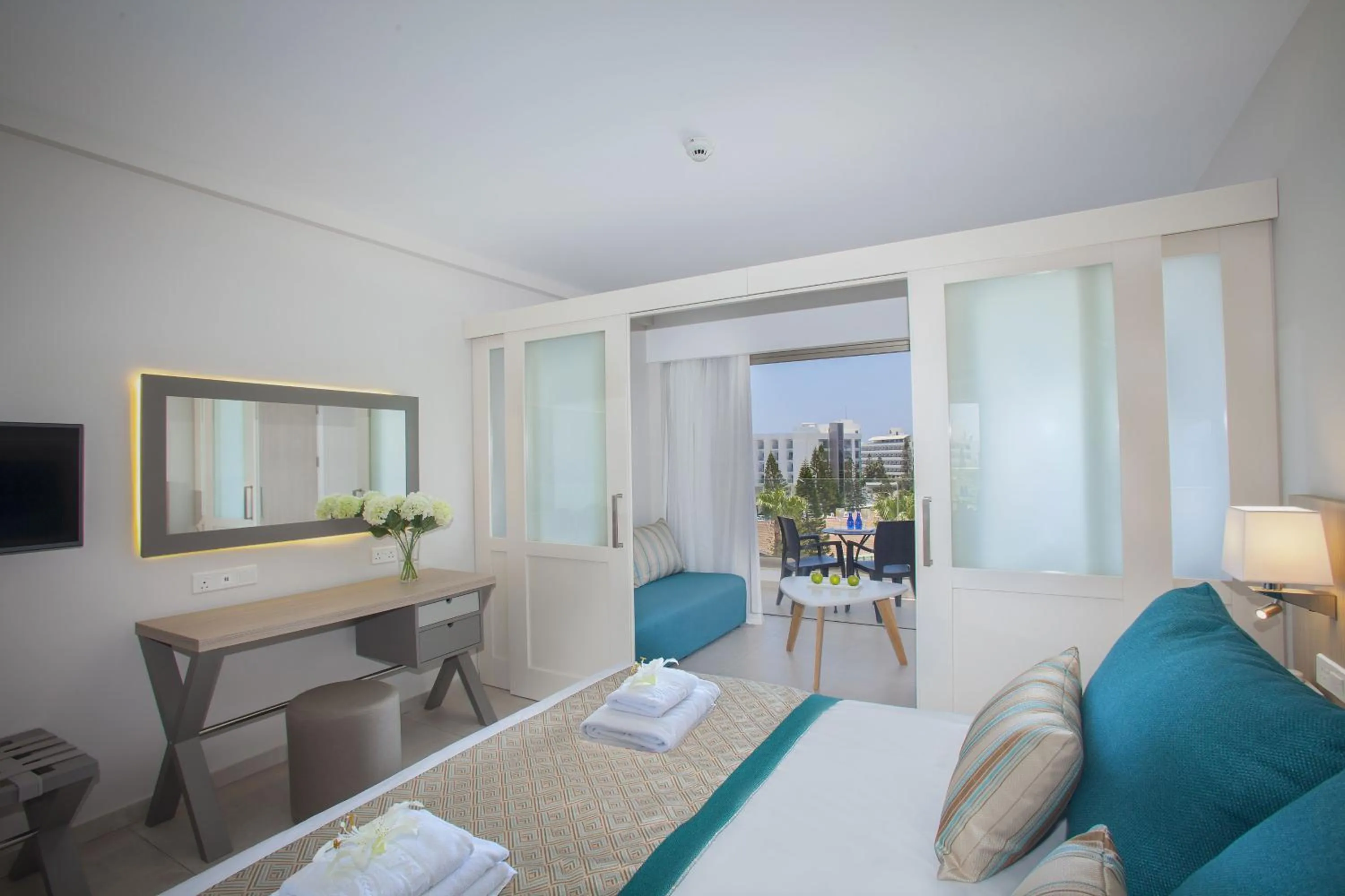 Photo of the whole room, Bed in Atlantica Aeneas Resort