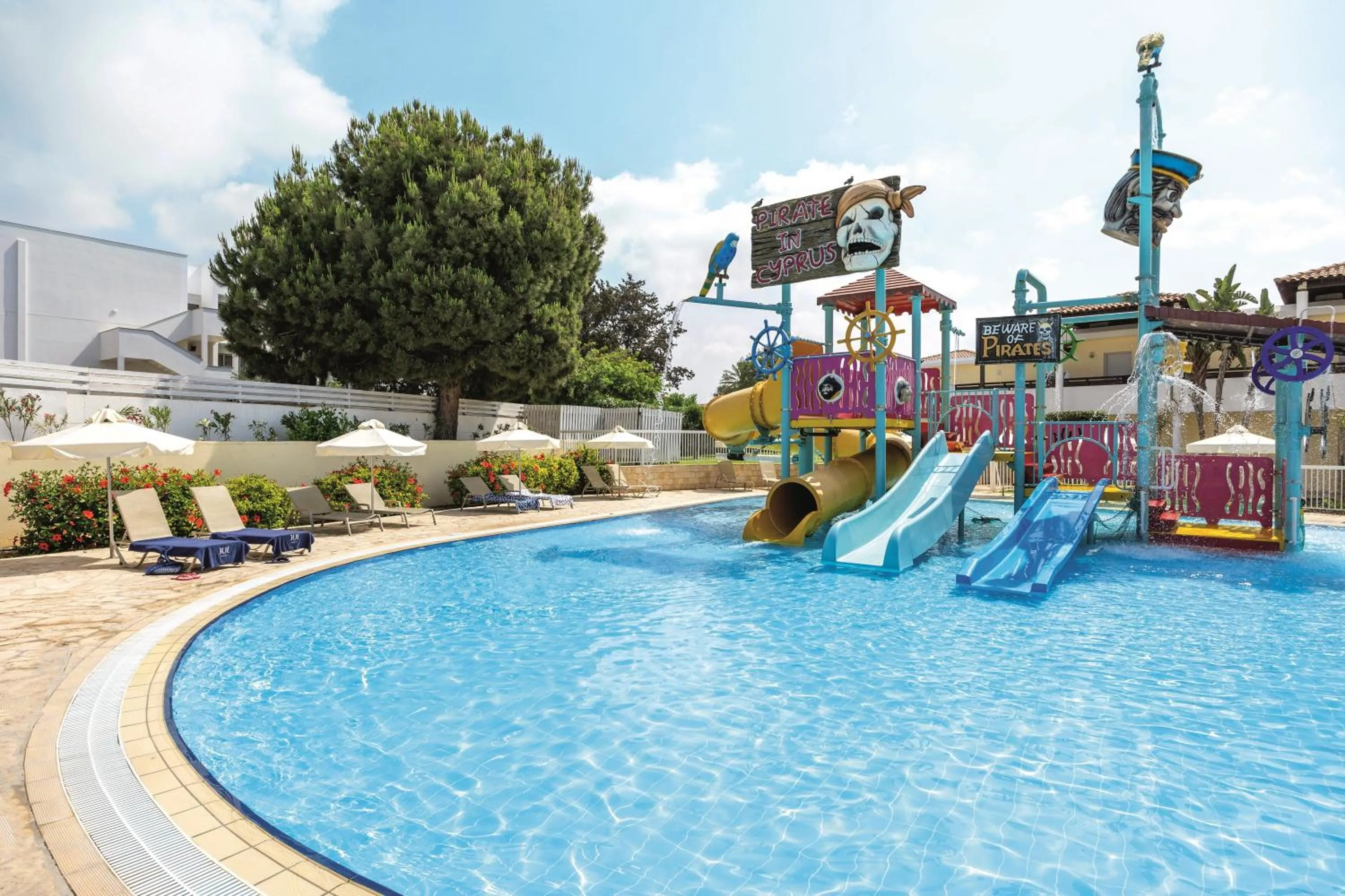 Aqua park in Atlantica Aeneas Resort