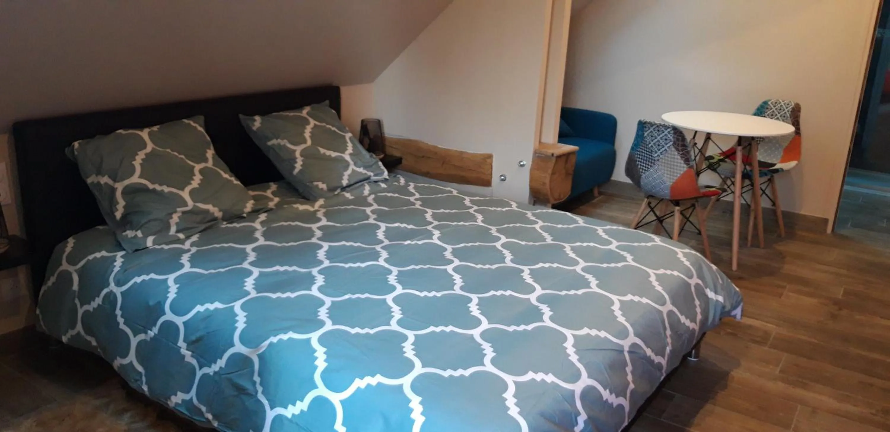 Bed in Chambre d'hôtes SOPHORA - Les Clés des Lys