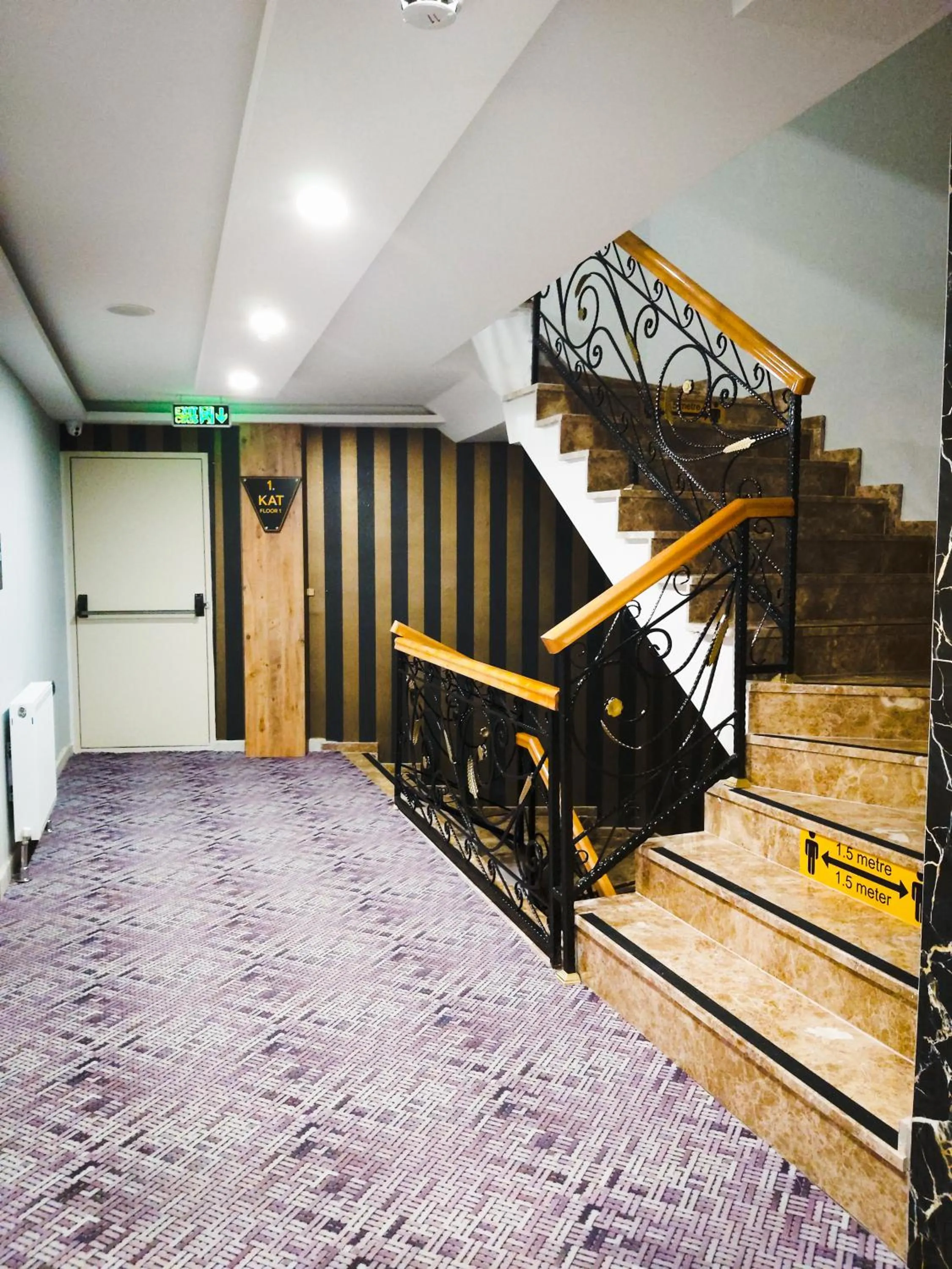 Decorative detail in RUA WORLD HOTEL