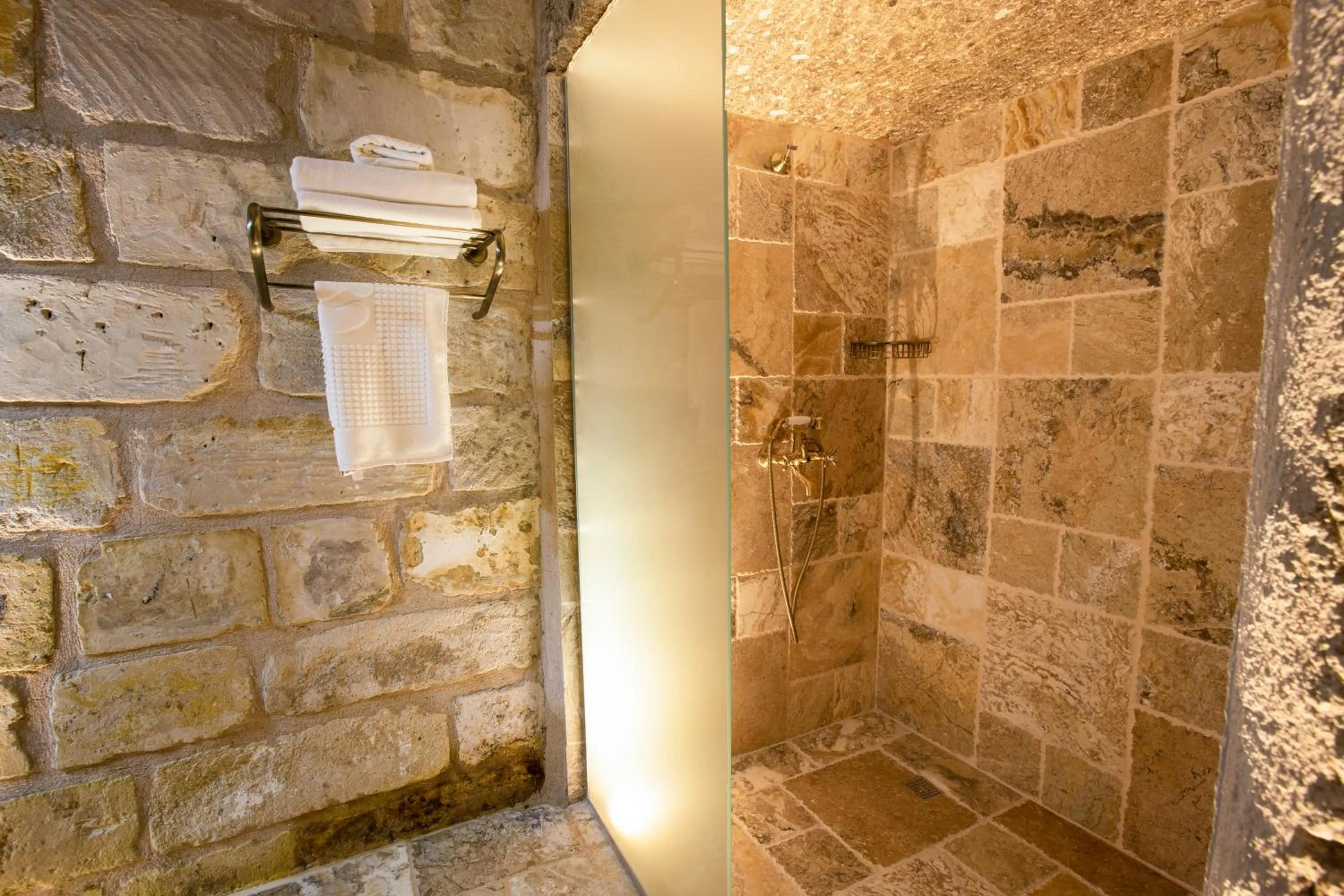 Bathroom in Medusa Cave Hotel