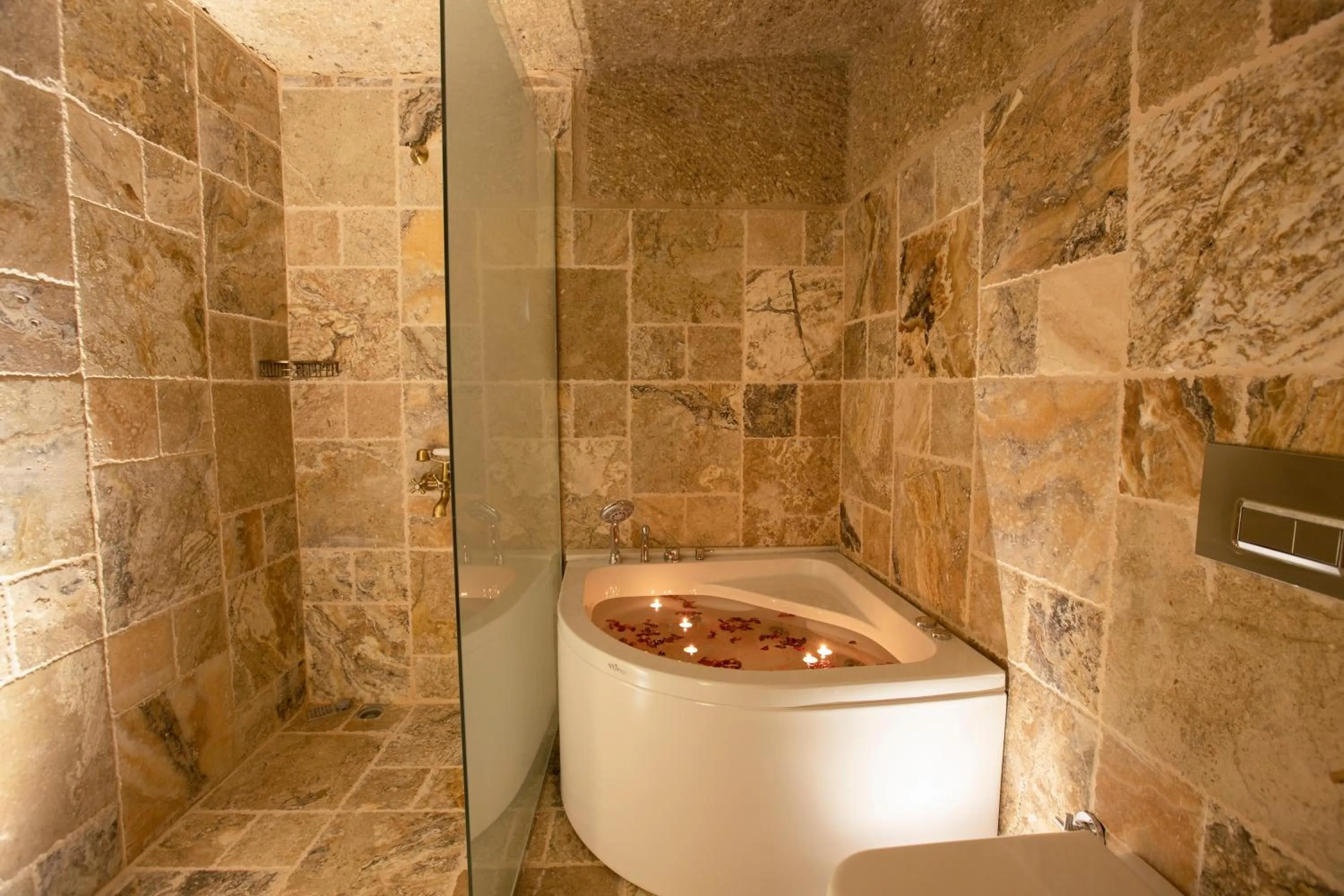 Bathroom in Medusa Cave Hotel
