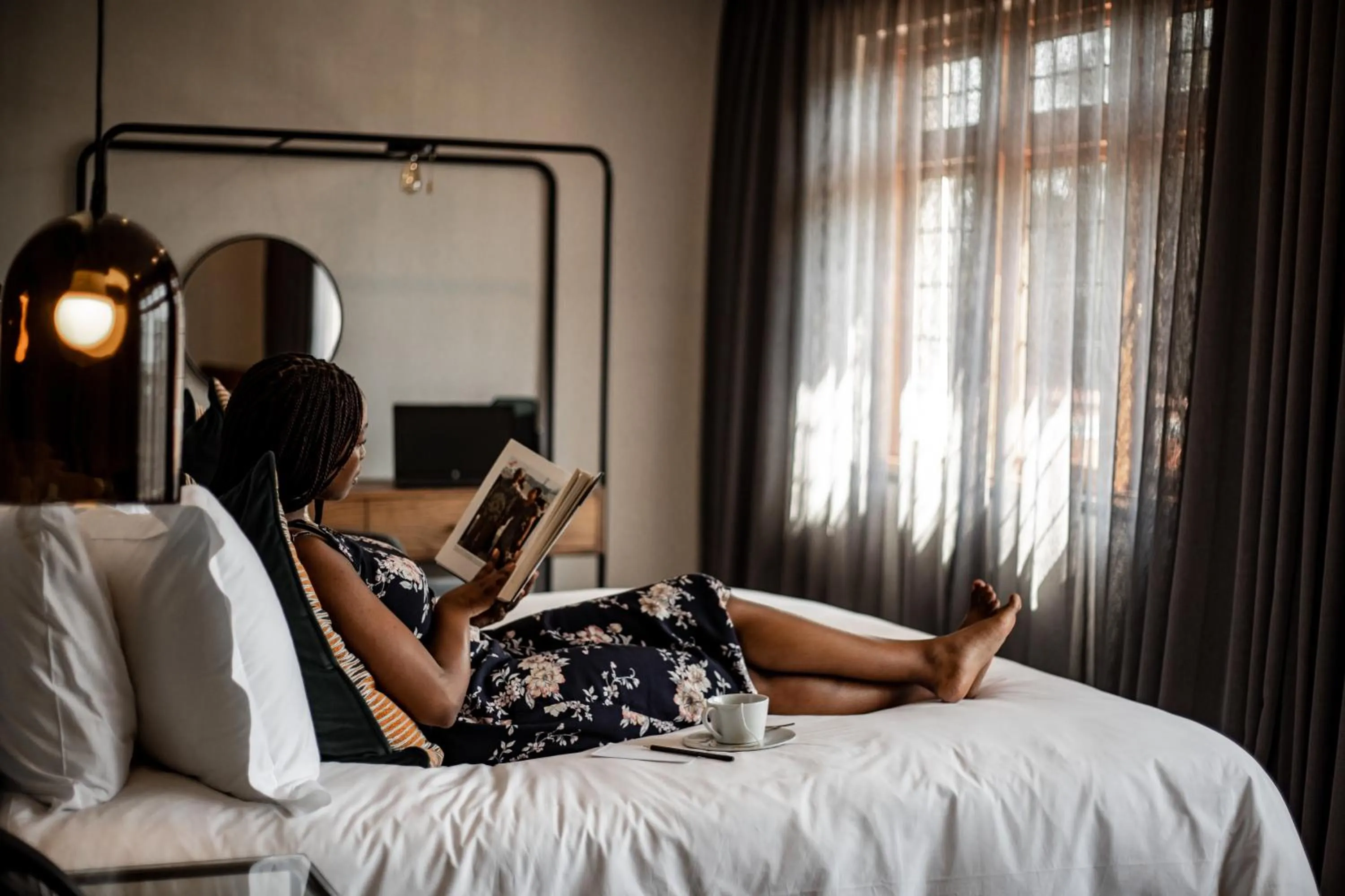 View (from property/room), Bed in Sanctuary Mandela