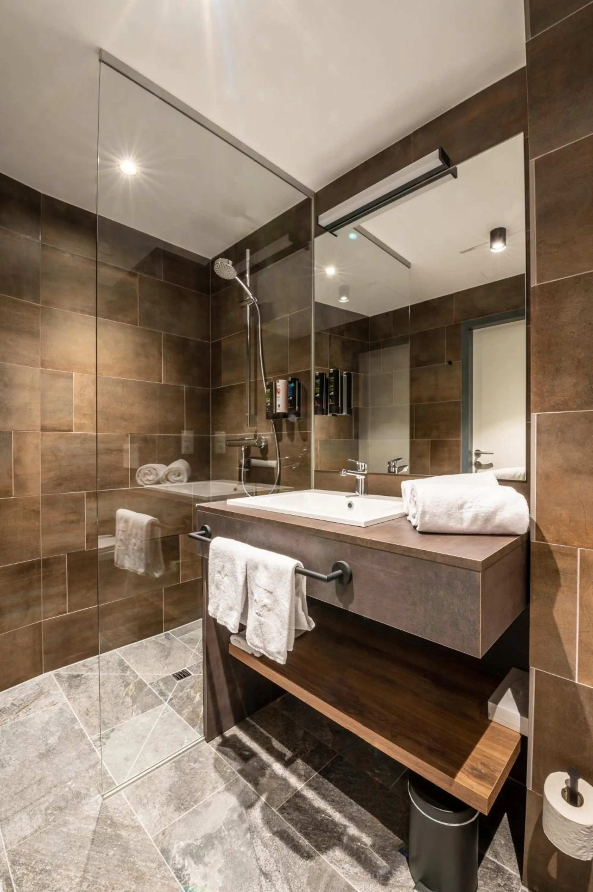 Bathroom in Aiden by Best Western Stadtgut Hotel Steyr - FREE PARKING