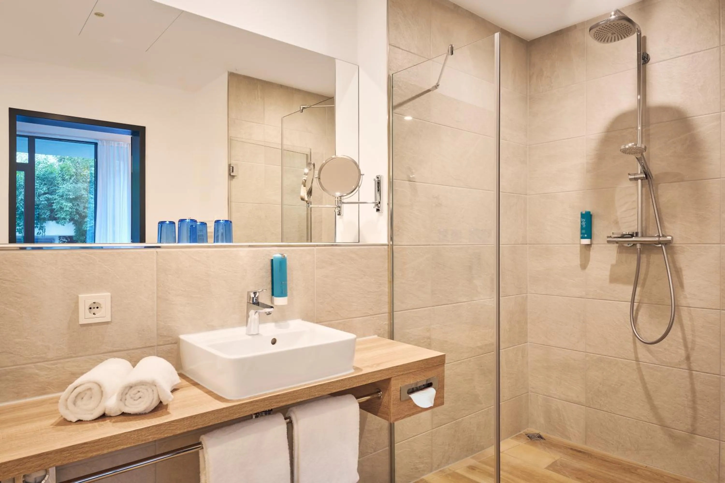 Bathroom in Best Western Hotel Arabellapark Muenchen