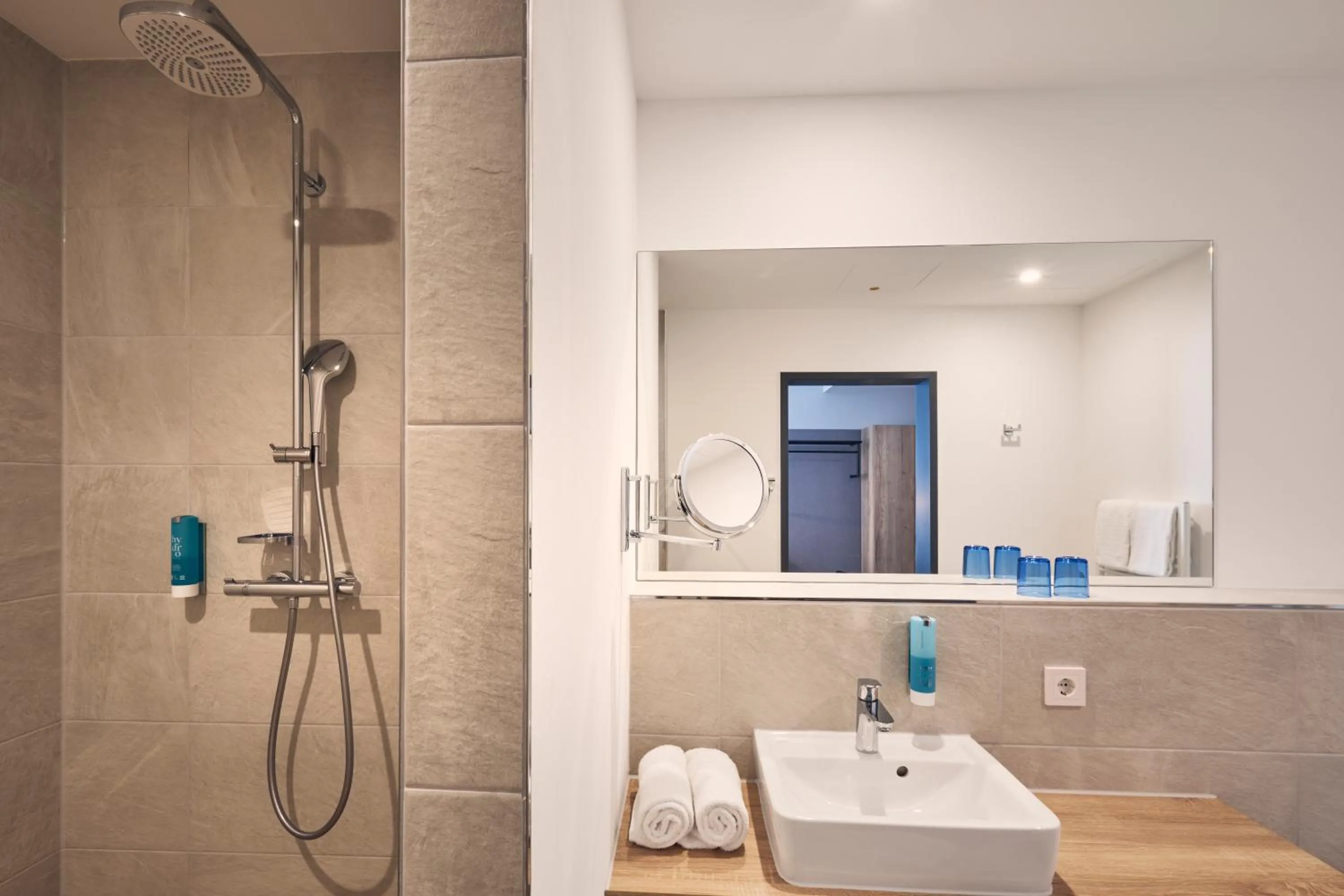 Bathroom in Best Western Hotel Arabellapark Muenchen