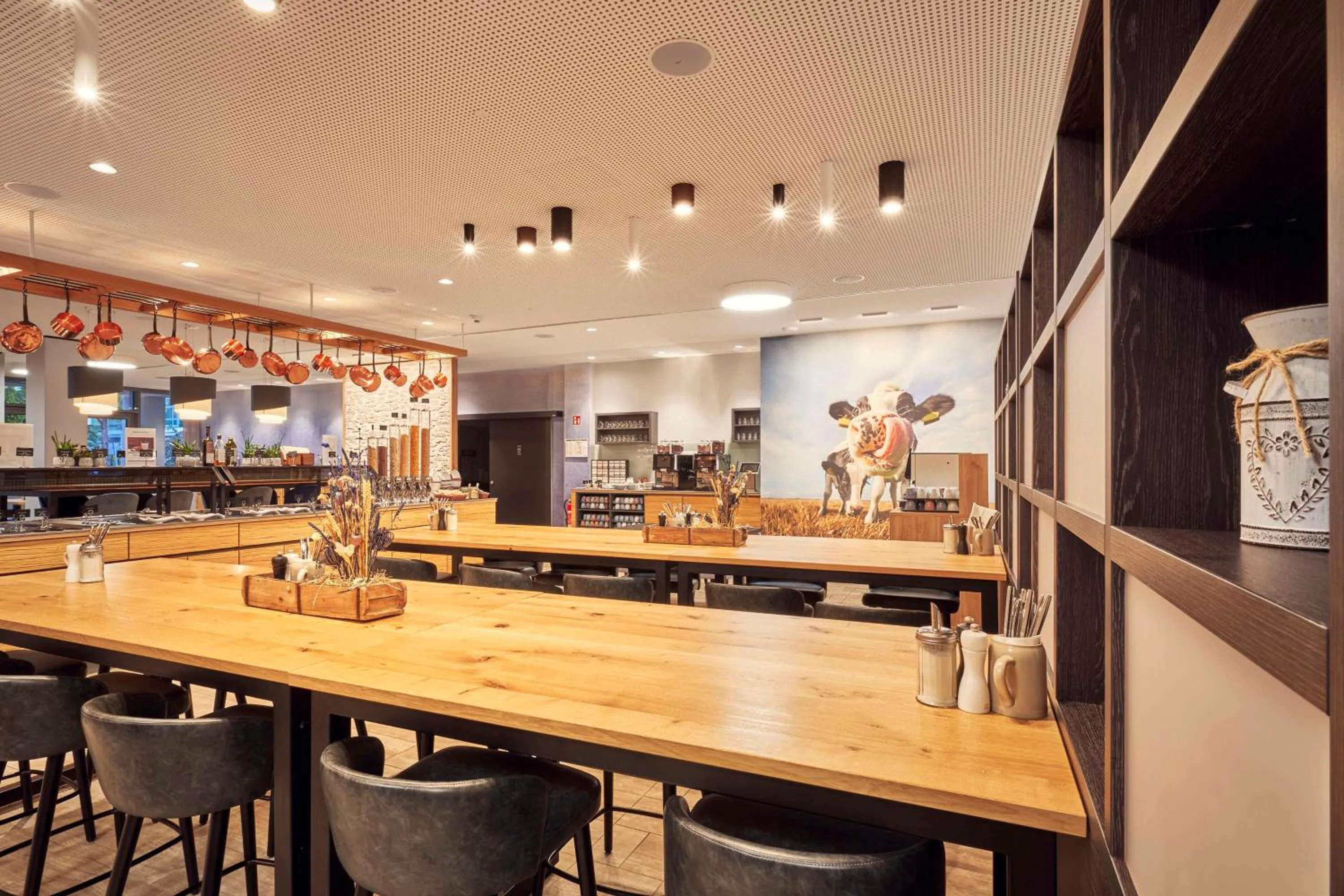 Restaurant/places to eat in Best Western Hotel Arabellapark Muenchen