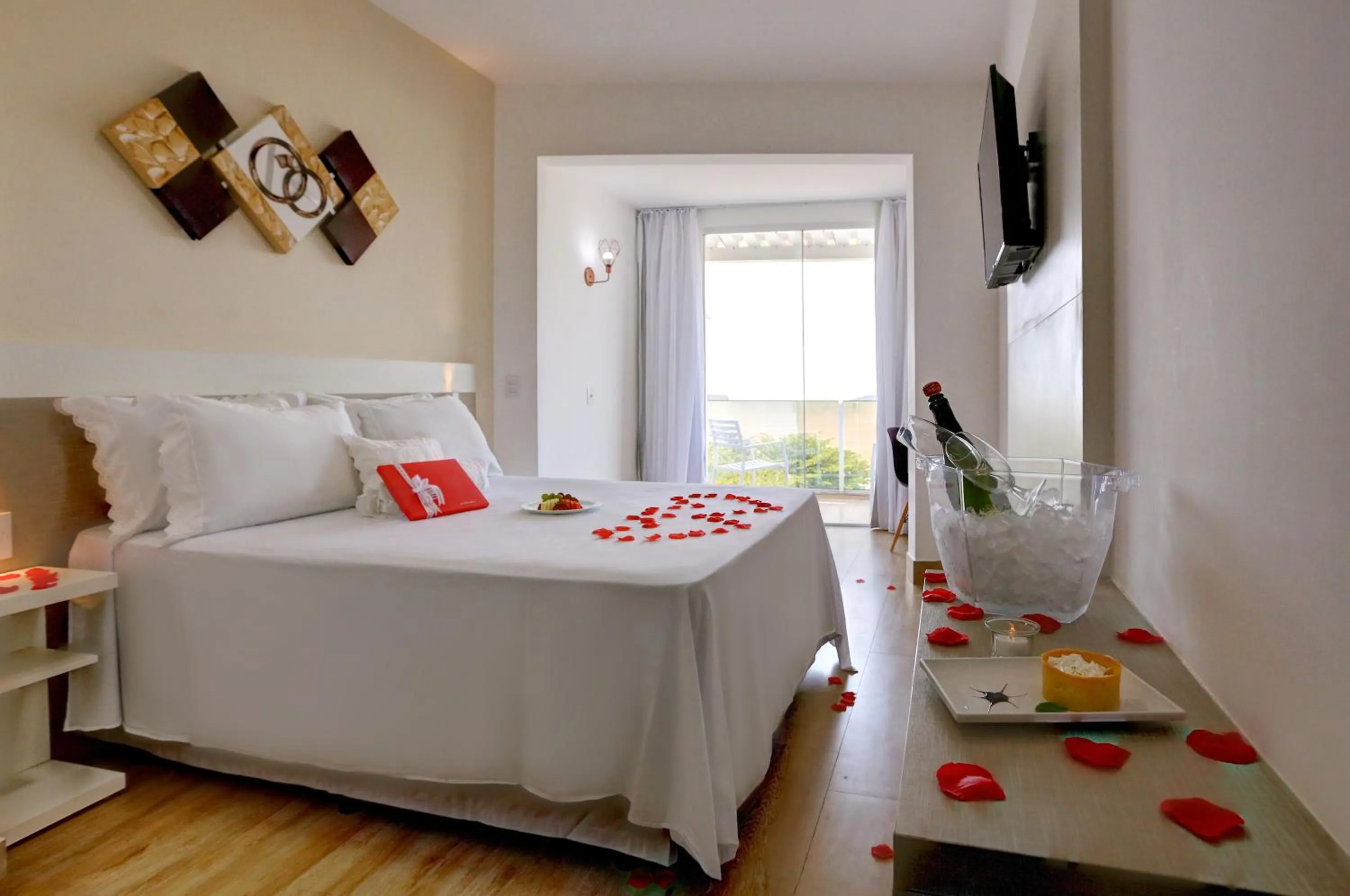 Decorative detail, Bed in Transamerica Fit Vitória Praia de Camburi