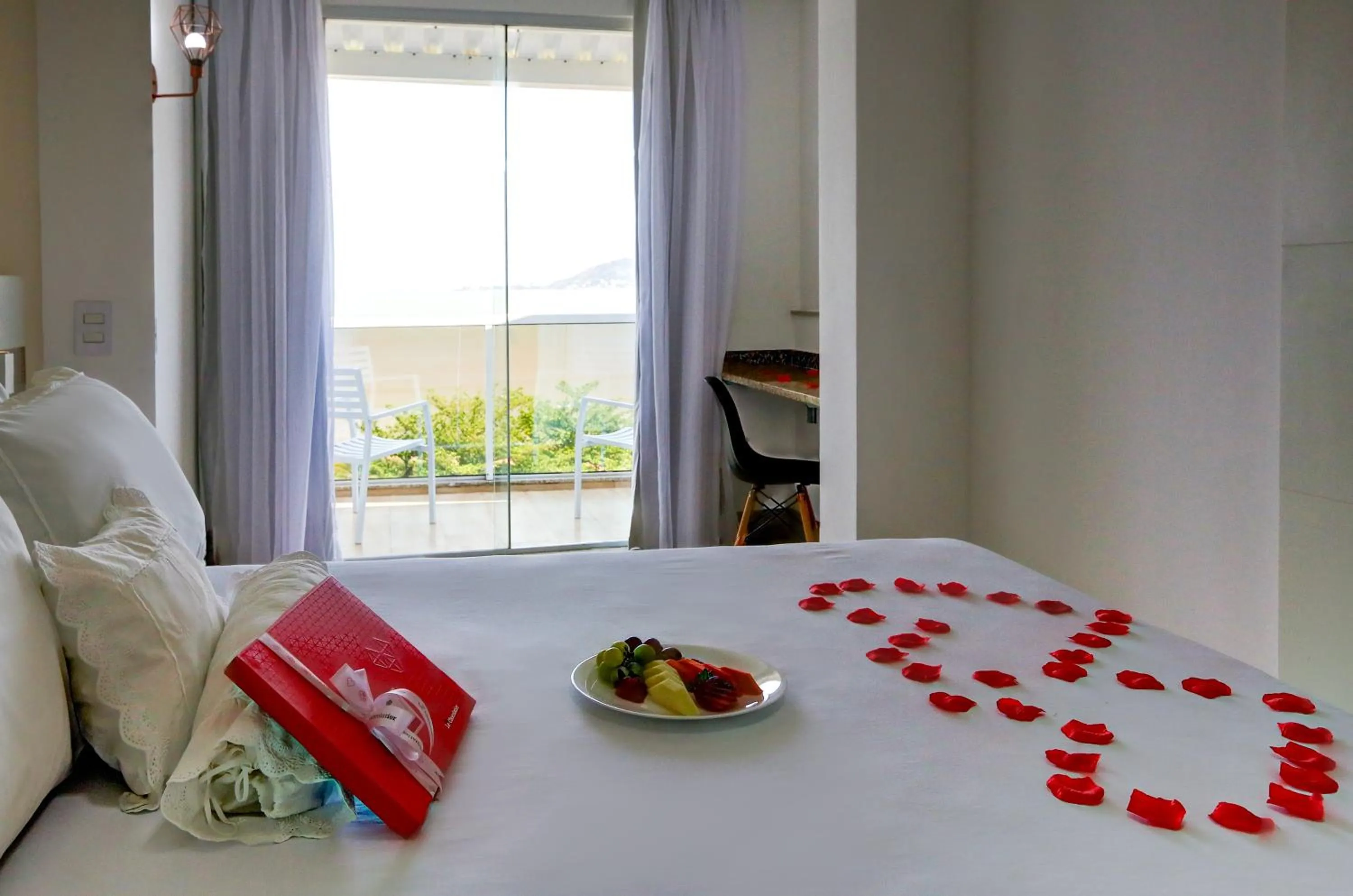 Decorative detail, Bed in Transamerica Fit Vitória Praia de Camburi