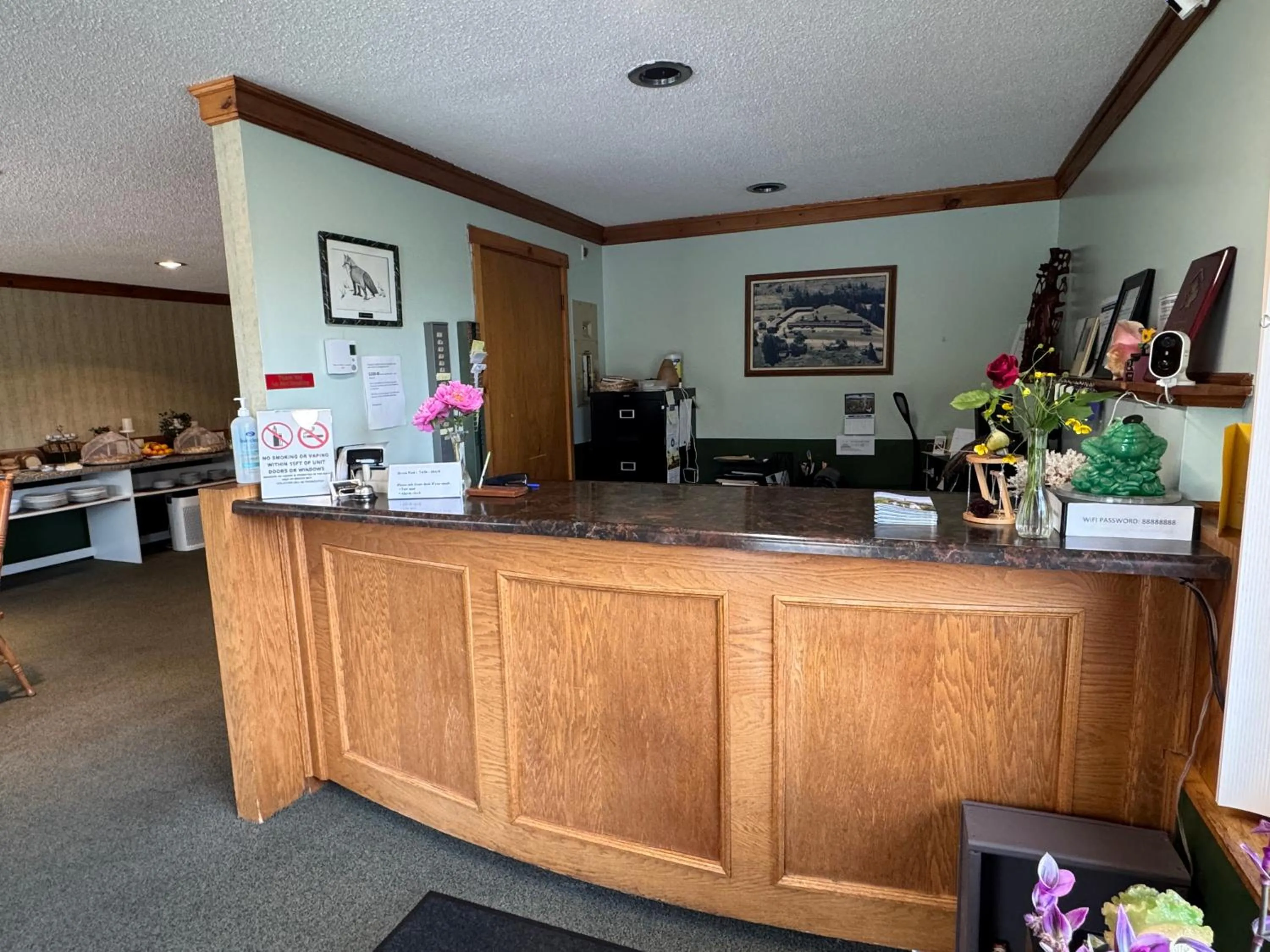 Lobby or reception in New Age Inn - Voyageur