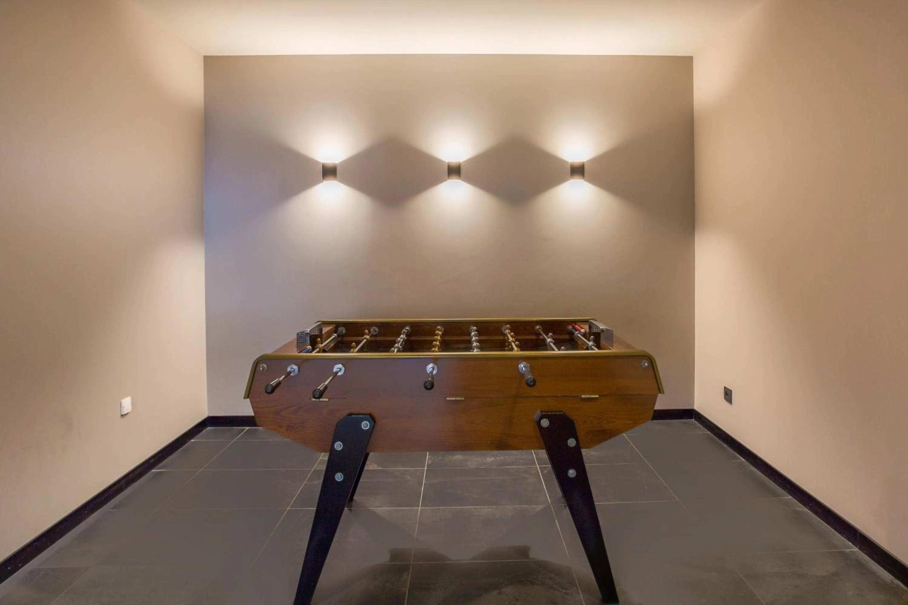 Game Room in La Cordee 124 Apartment - Chamonix All Year