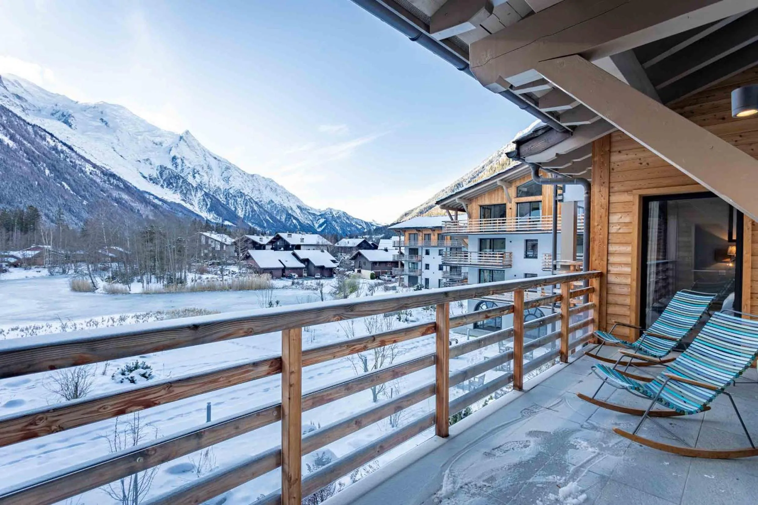 Balcony/Terrace in La Cordee 124 Apartment - Chamonix All Year