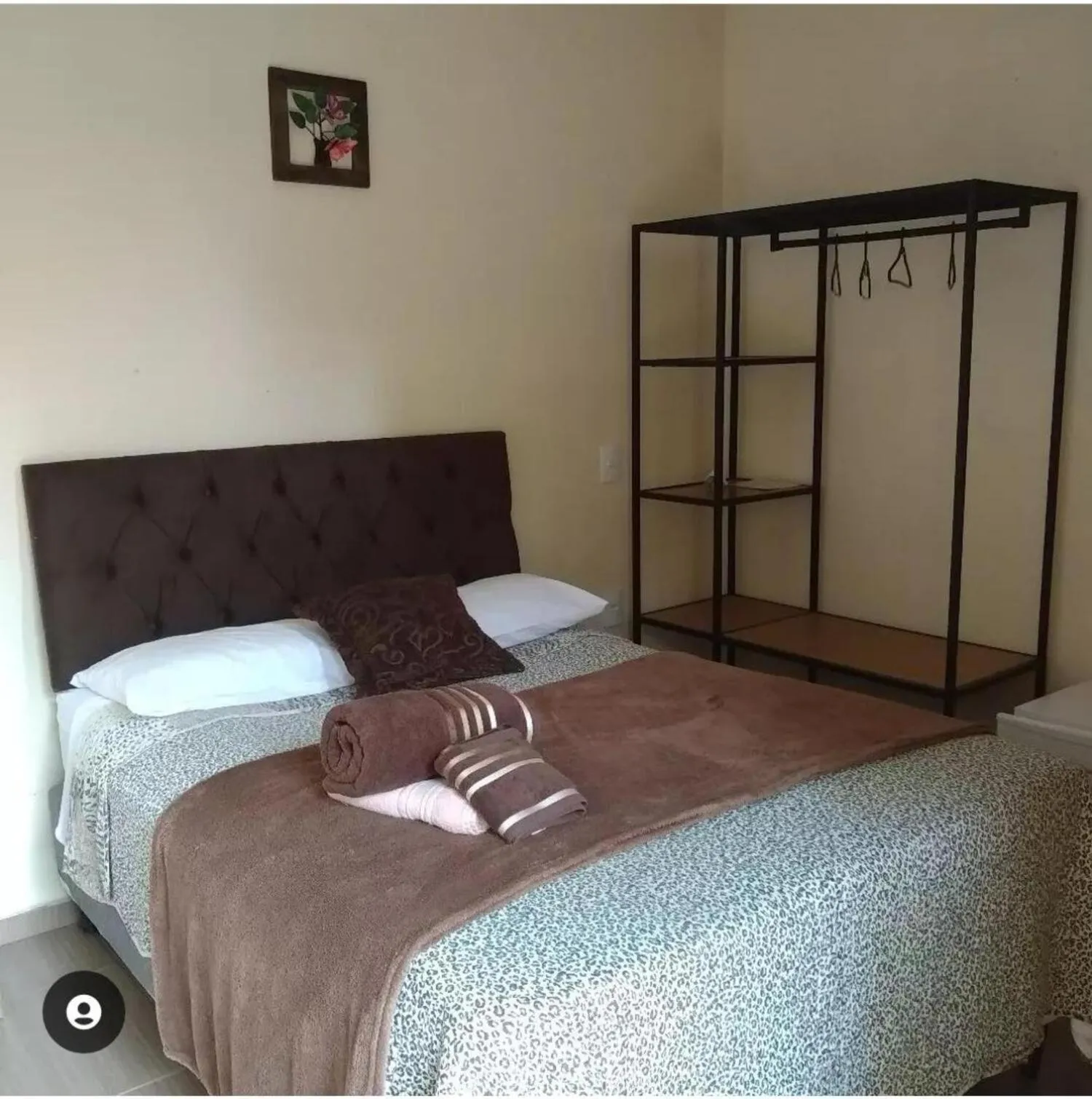 Bed in VOA Pouso Aconchego de Minas