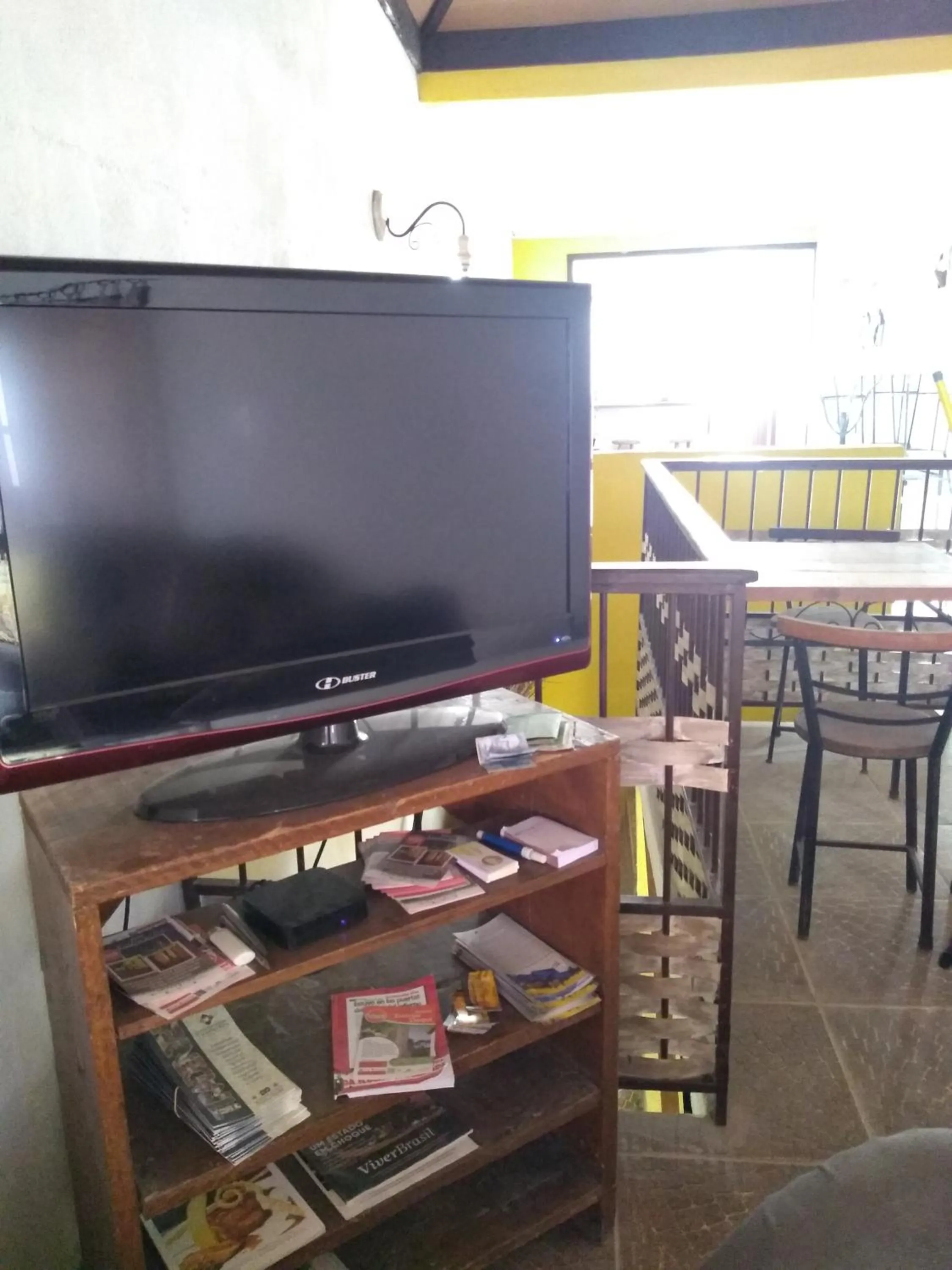 Communal lounge/ TV room in VOA Pouso Aconchego de Minas