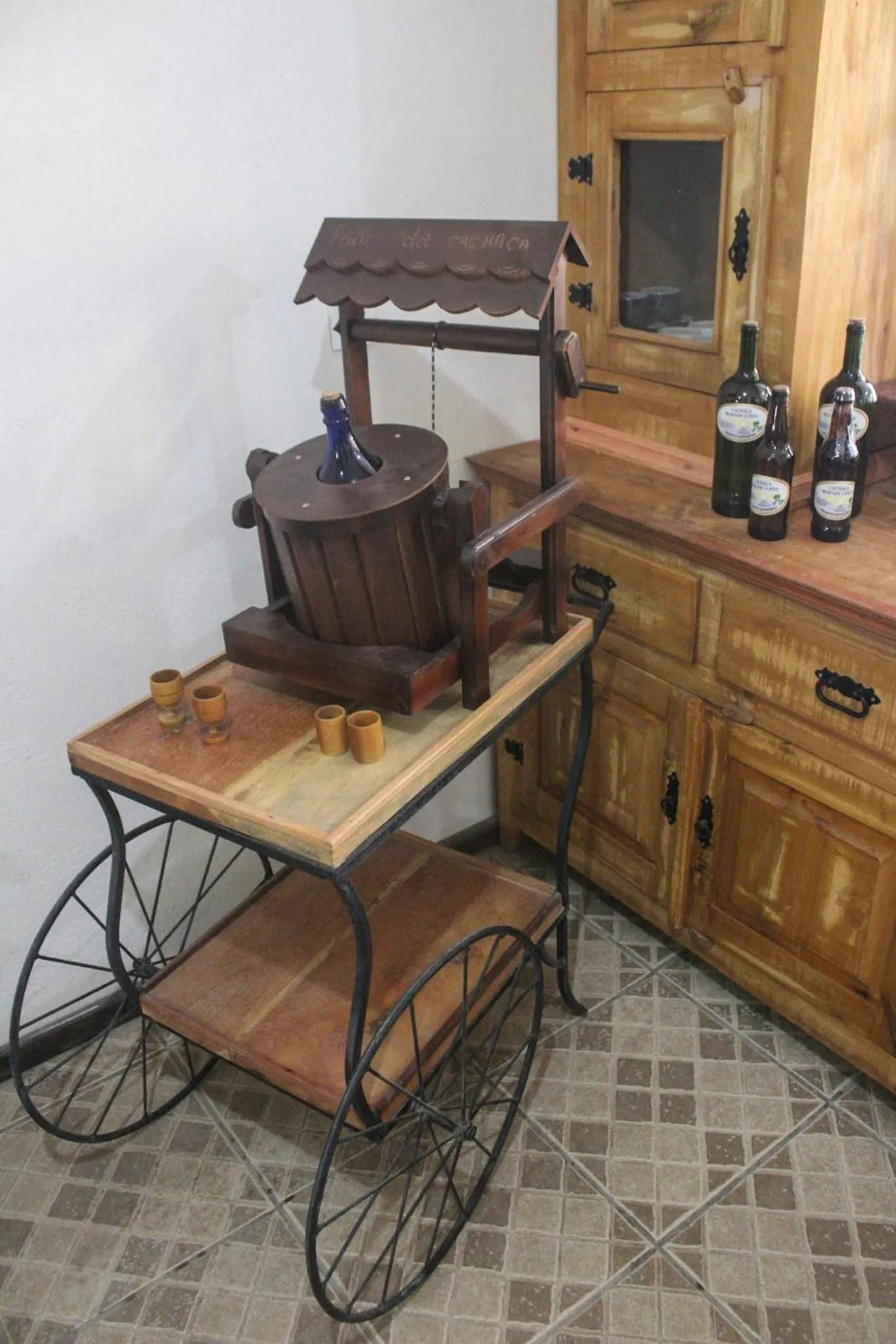 Seating area in VOA Pouso Aconchego de Minas