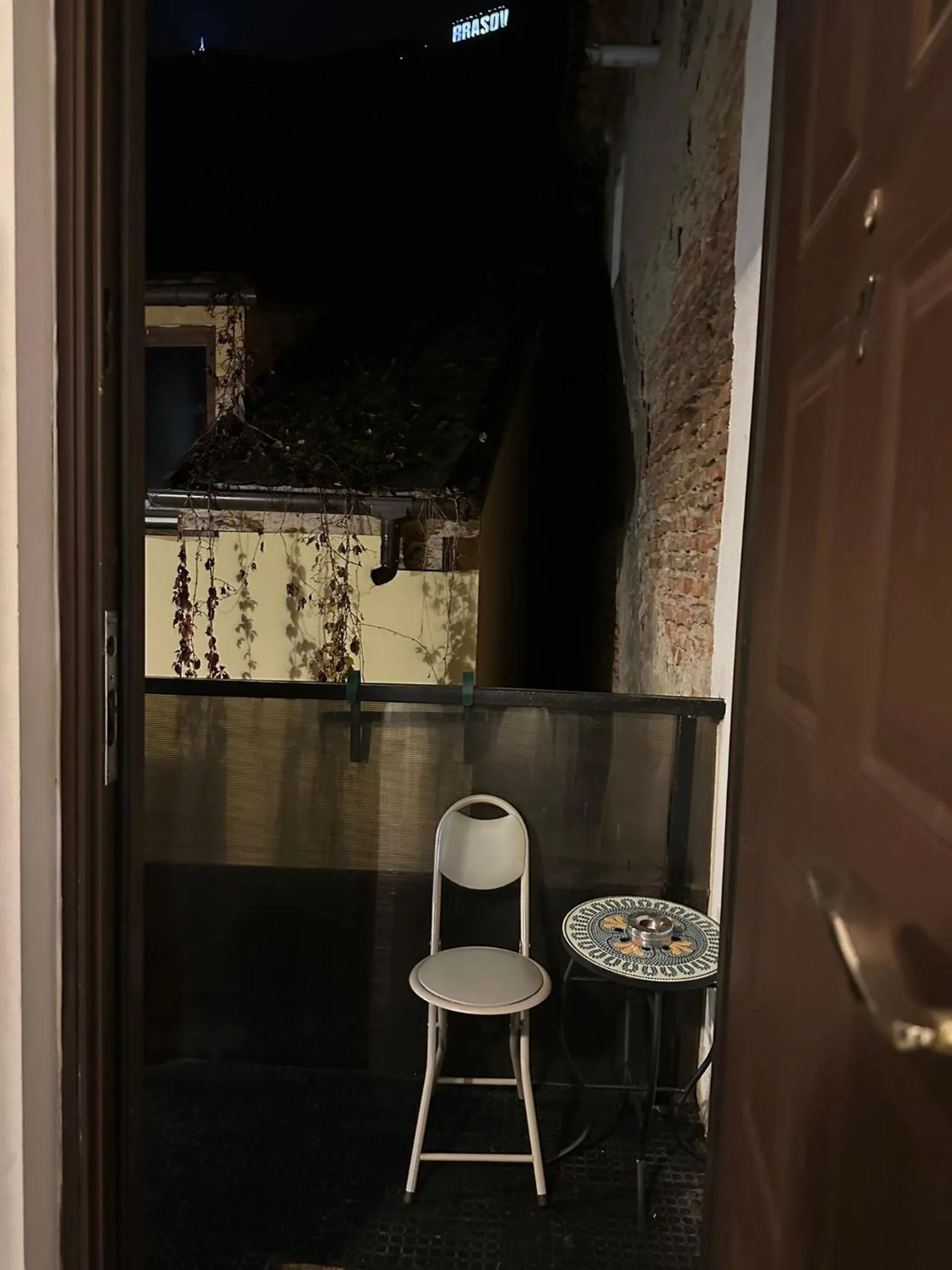 Balcony/Terrace in ALBERT RESIDENCE Brasov with complimentary parking and 10 percent Food and Drinks