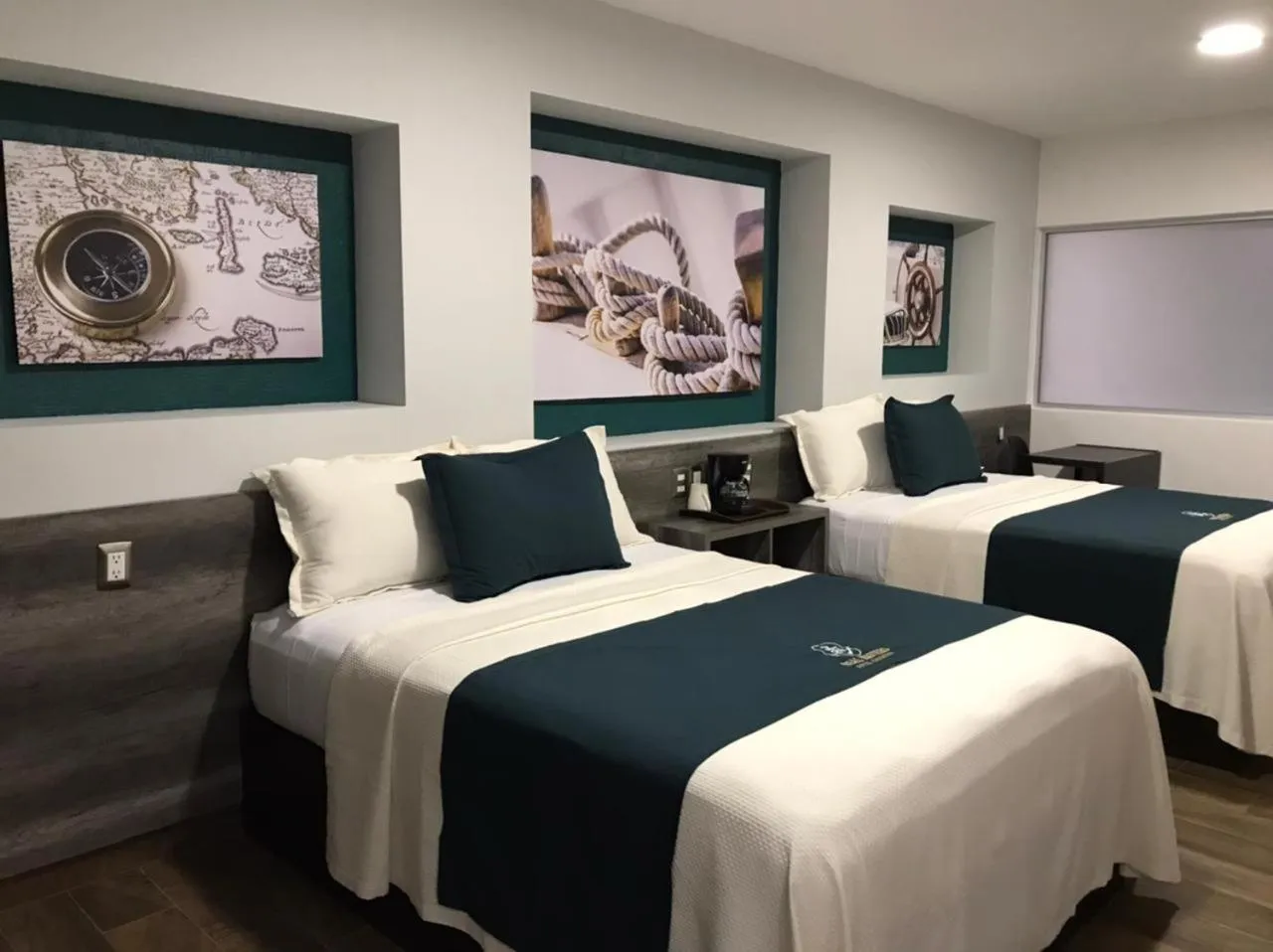 Bed in Real Naviero Hotel Ejecutivo