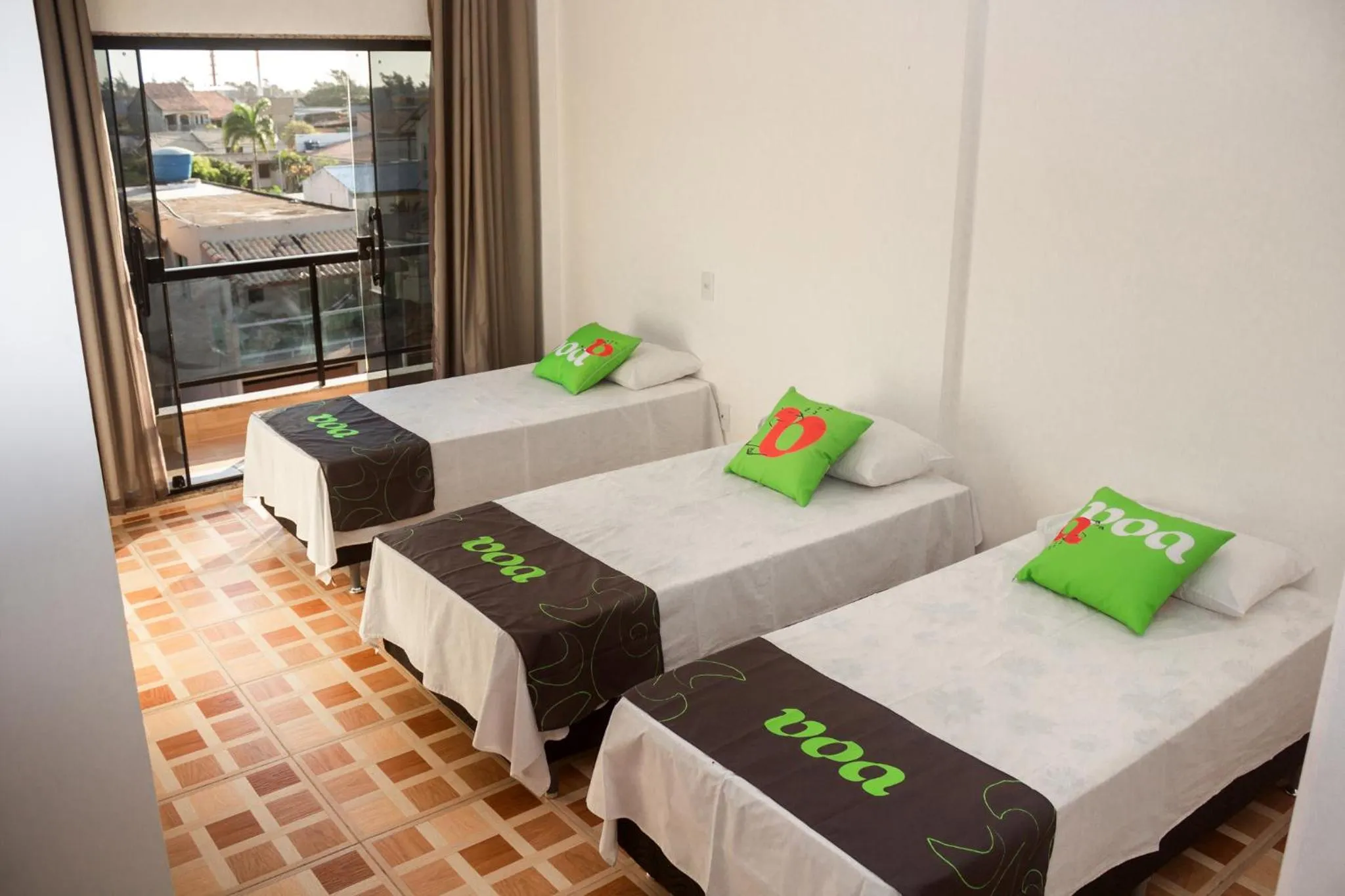 Bed in VOA Pousada Bem Estar