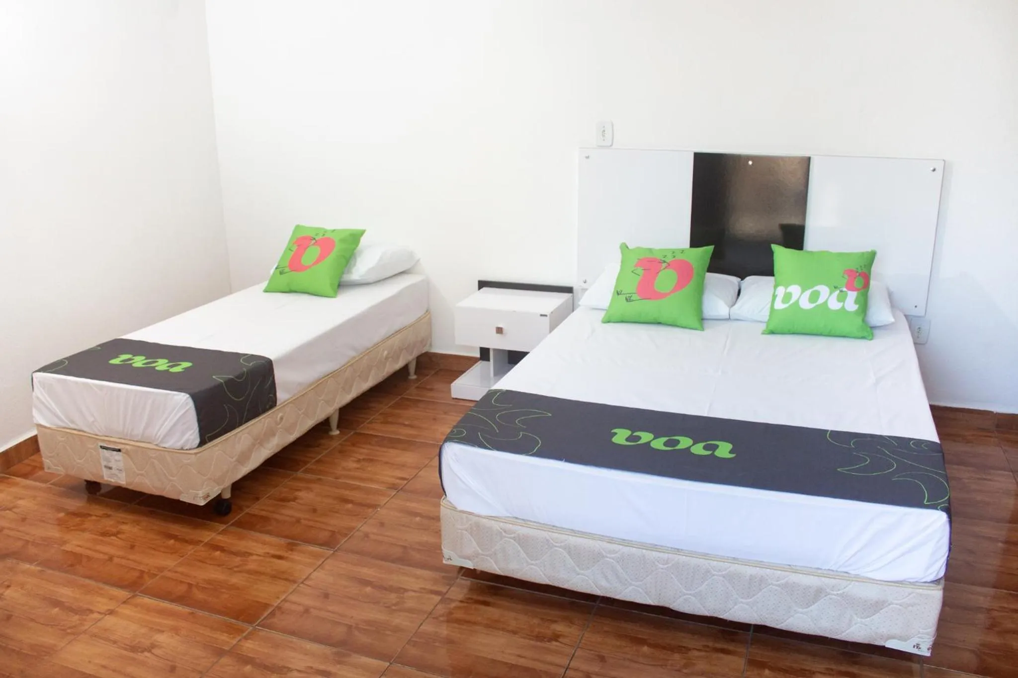 Bed in VOA Pousada Bem Estar