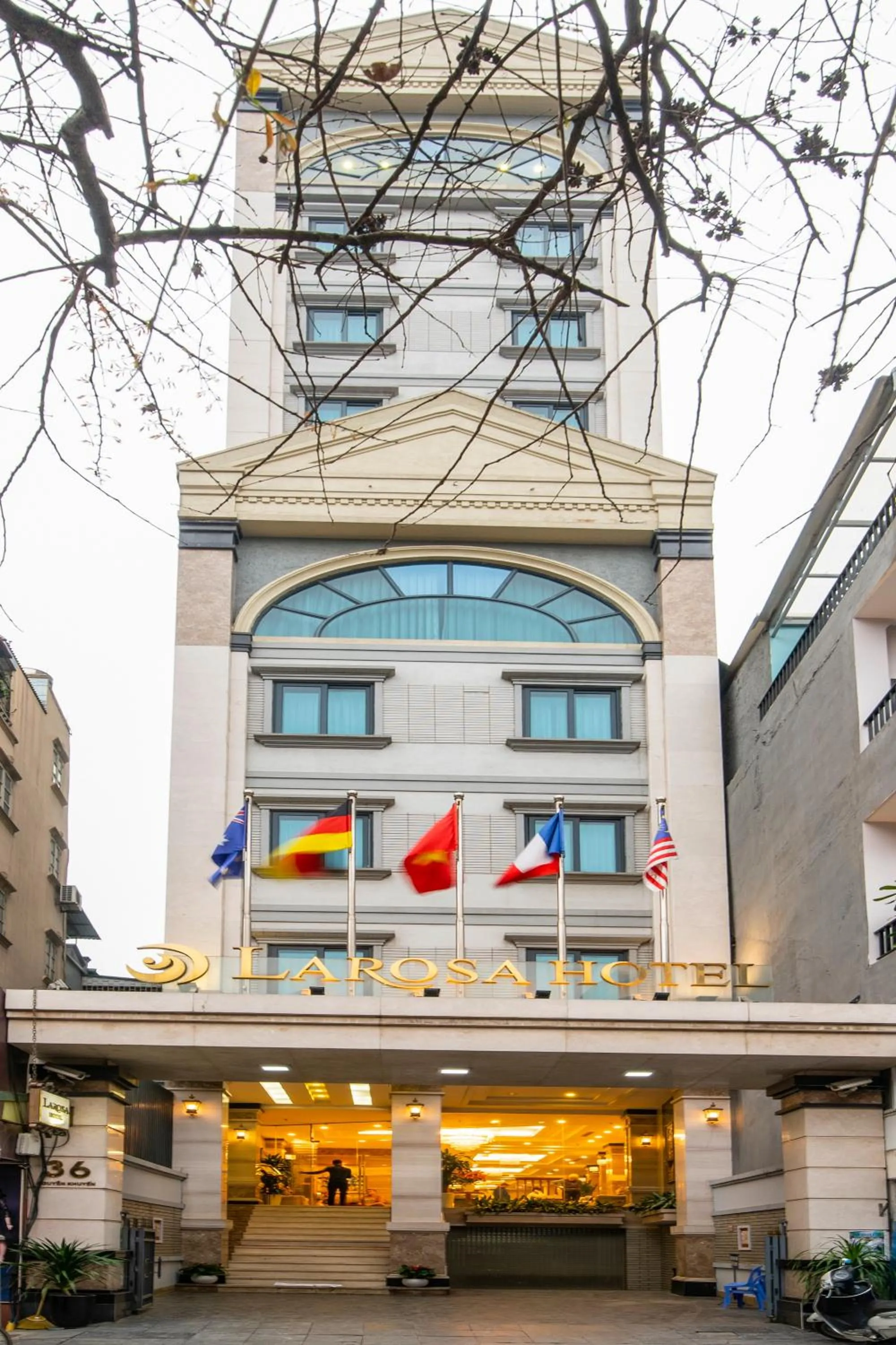 Property building in Hanoi Larosa Hotel