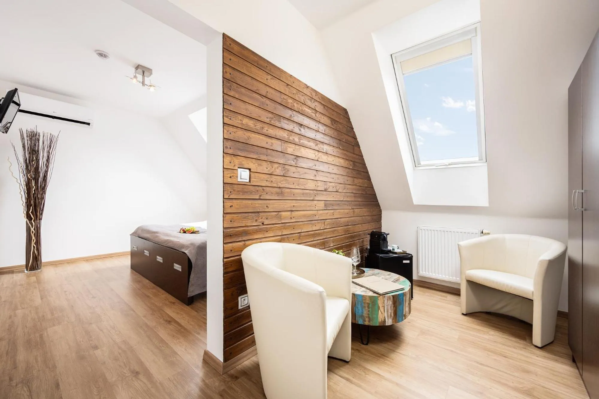 Seating area in Wine & Wellness hotel Besední dům