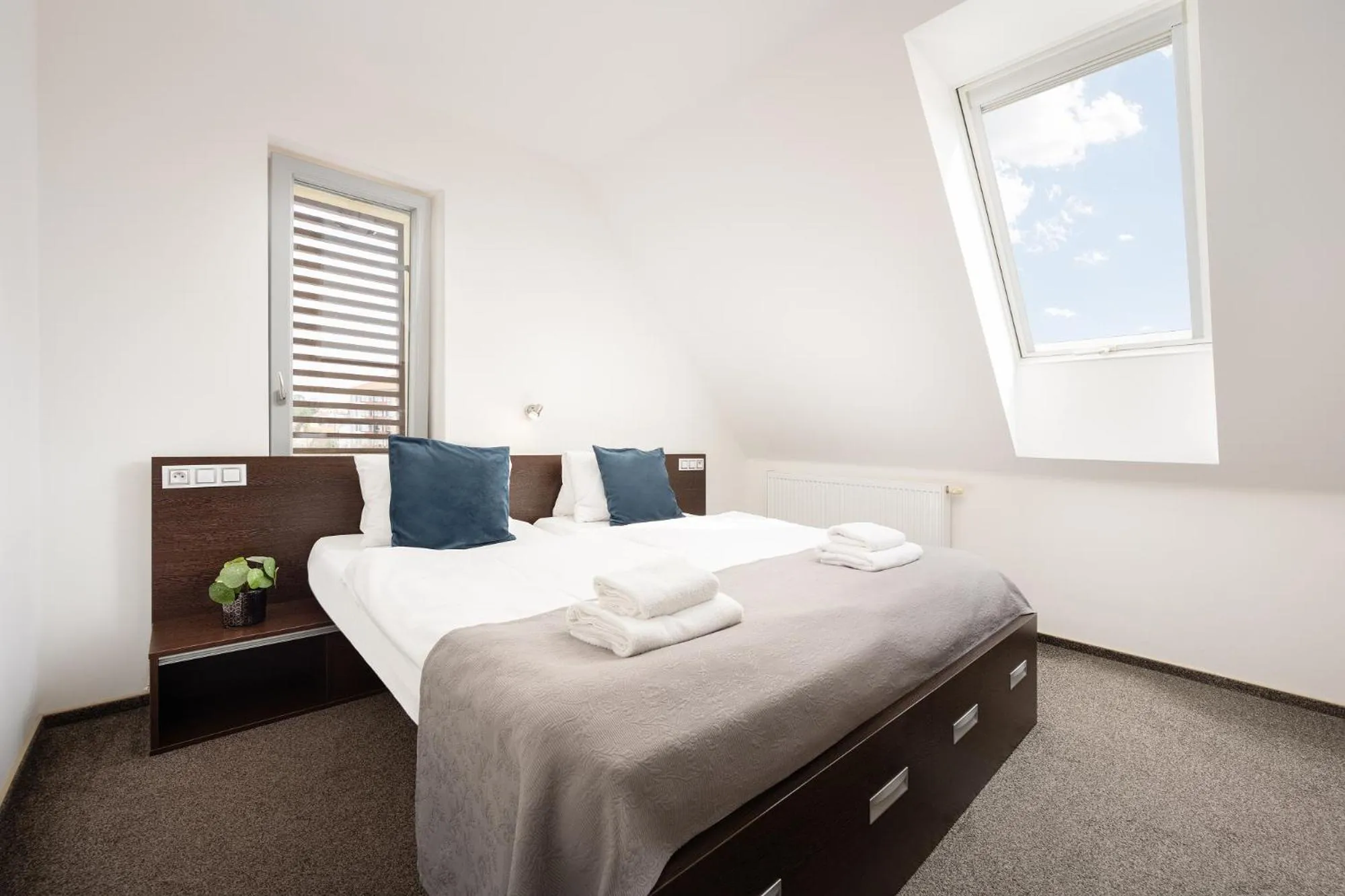 Bedroom, Bed in Wine & Wellness hotel Besední dům