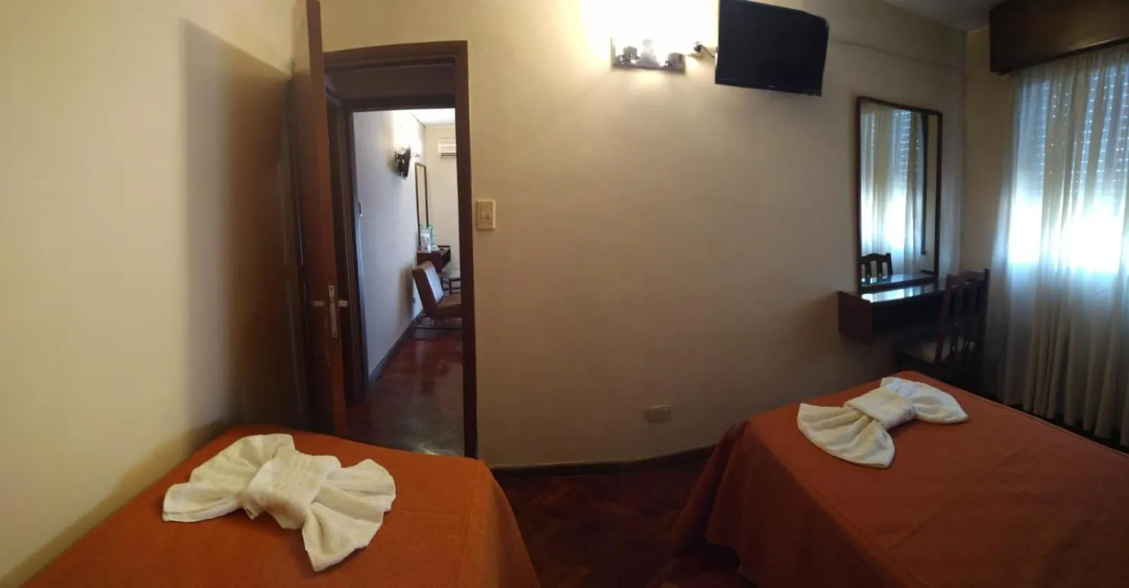 Bed in Crystal Hotel