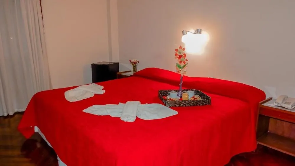 Bed in Crystal Hotel