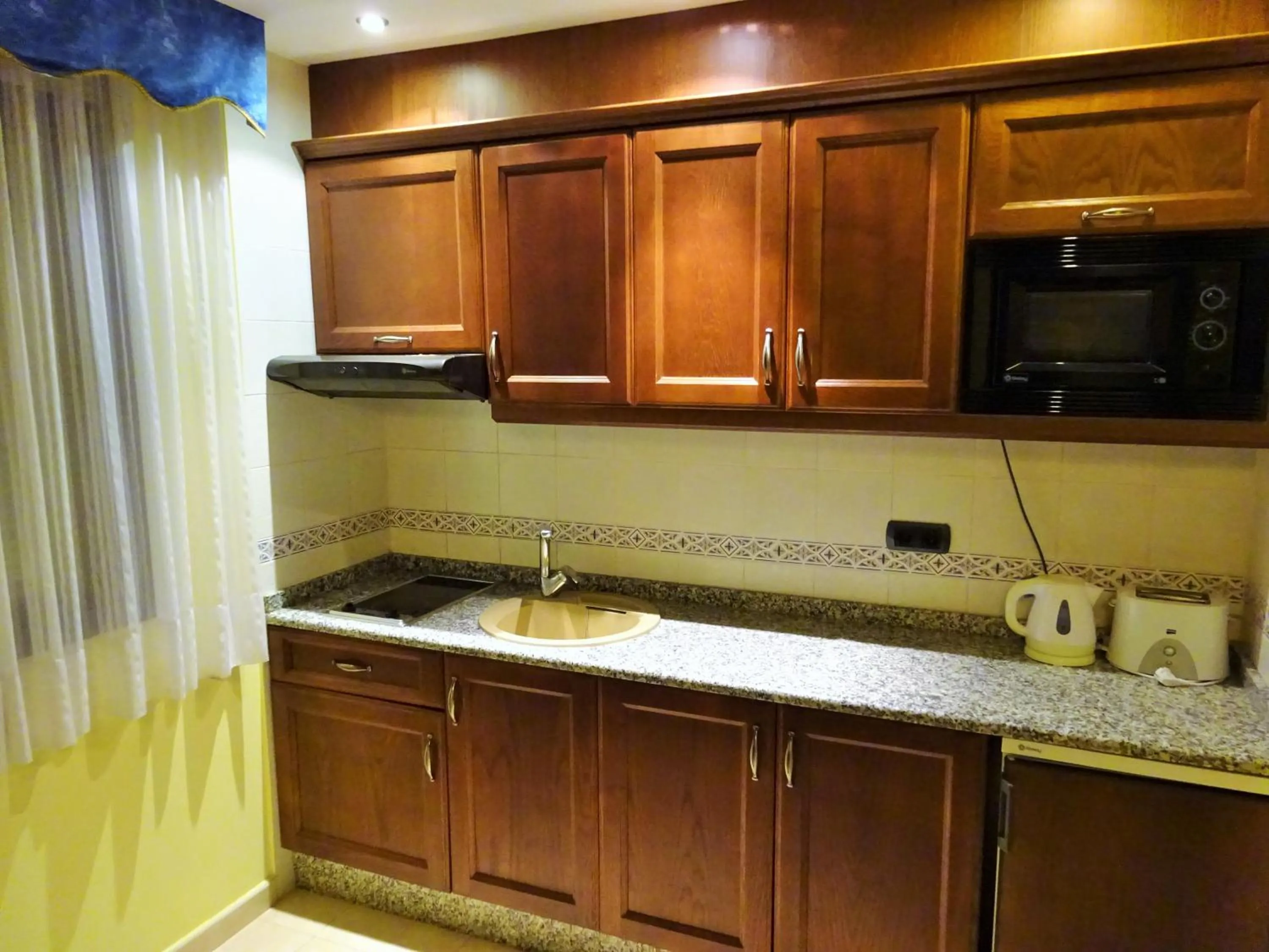 Kitchen or kitchenette in Hotel Vistamar