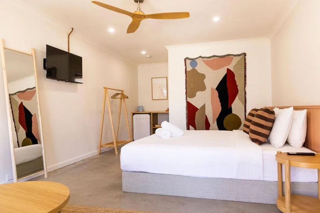 Bed in The Lodge At The Denmark Hotel