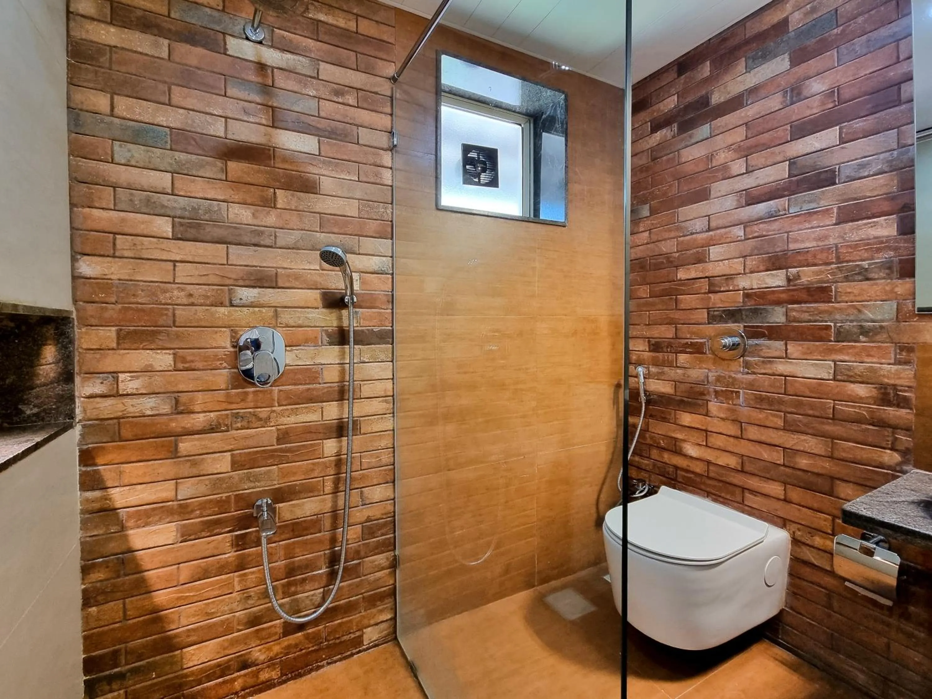 Bathroom in Zaras Resort Khandala