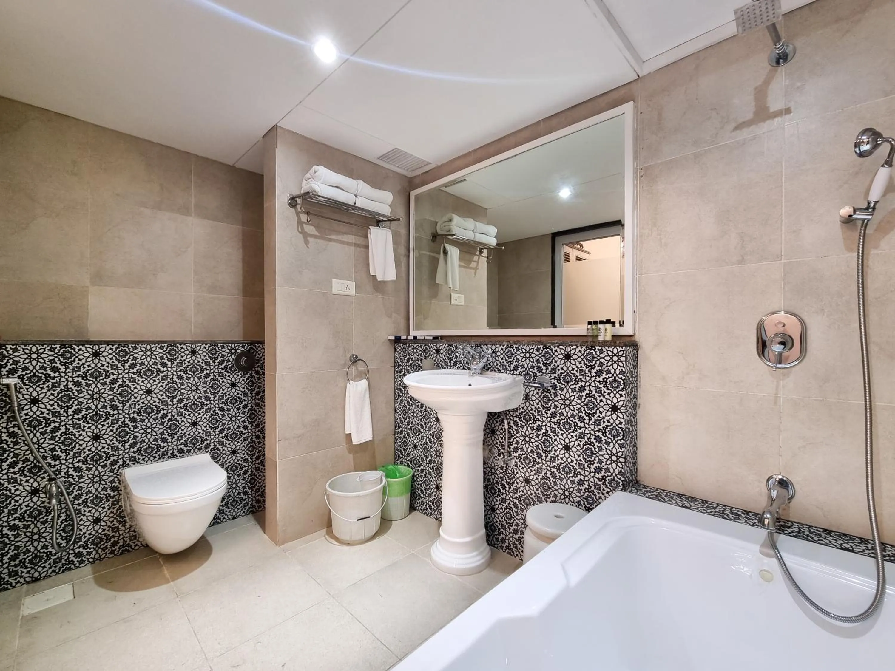 Bathroom in Zaras Resort Khandala