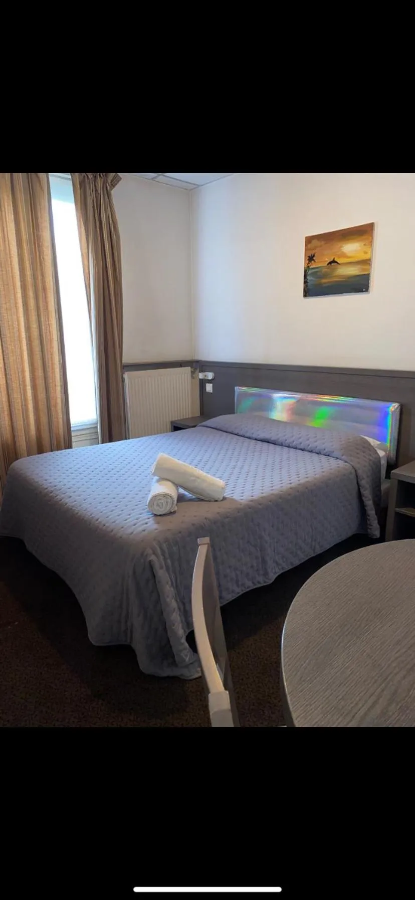 Bed in Aero Hotel