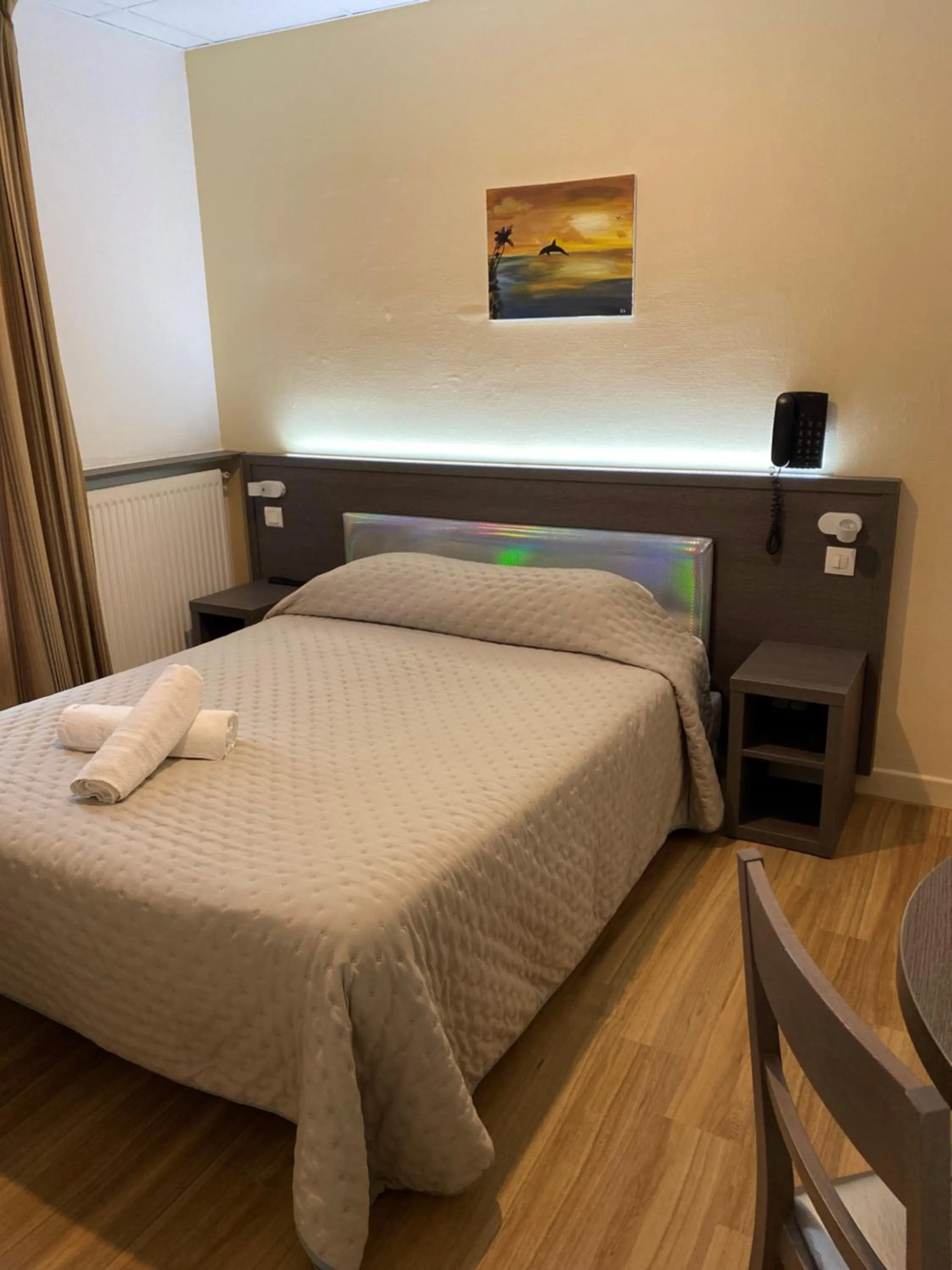 Bed in Aero Hotel