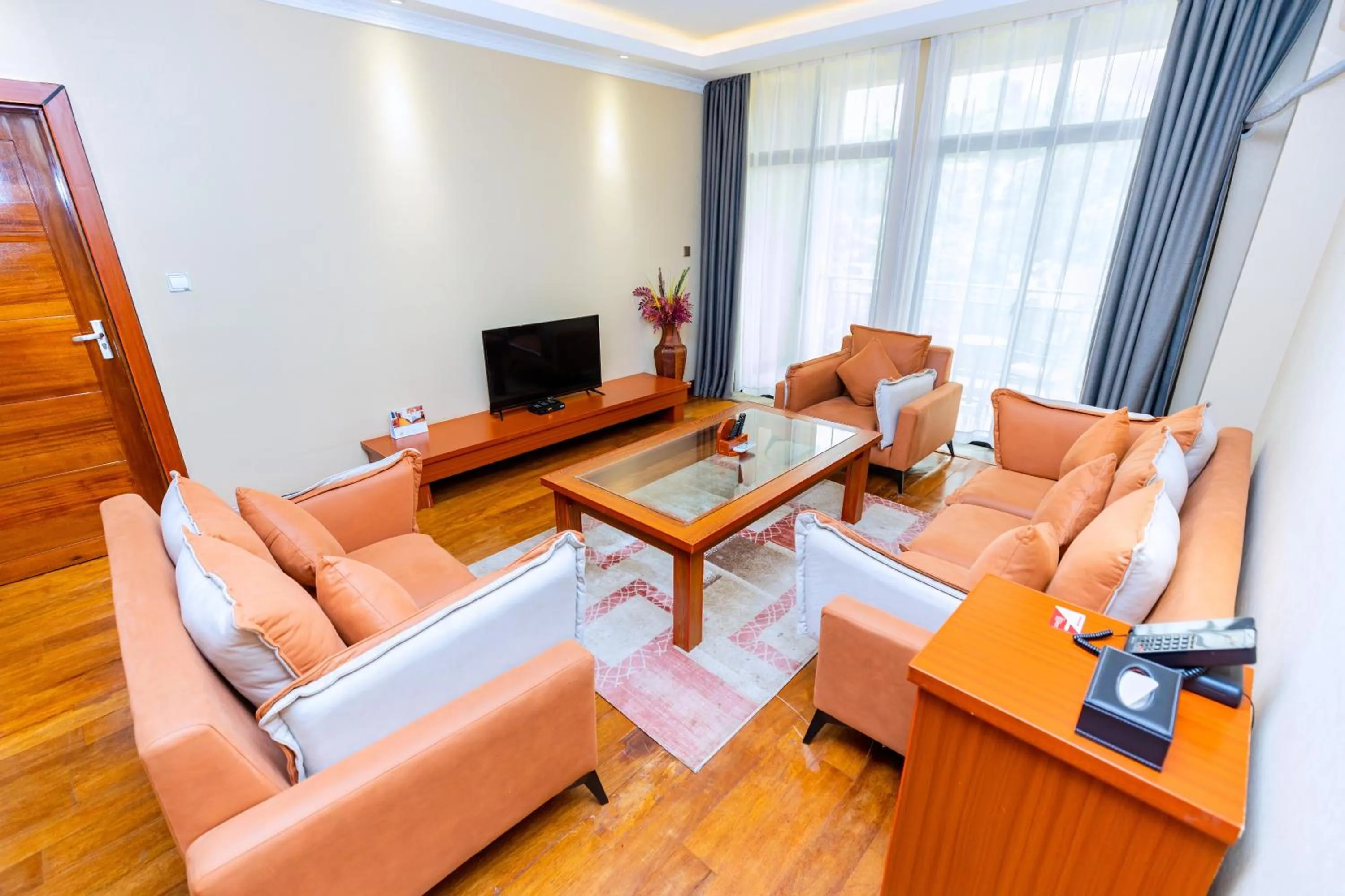 Living room in M Hotel Kigali