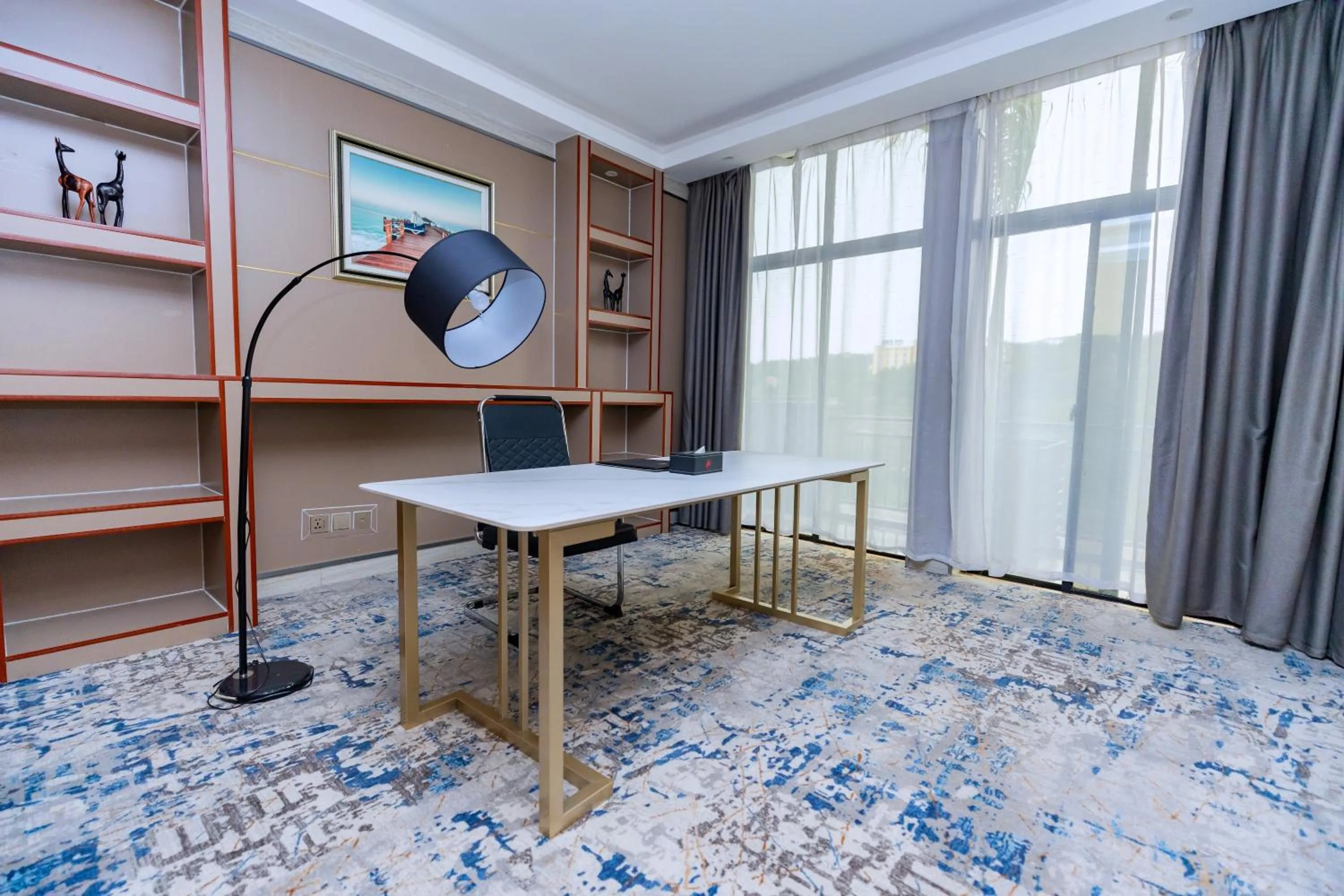 Library in M Hotel Kigali