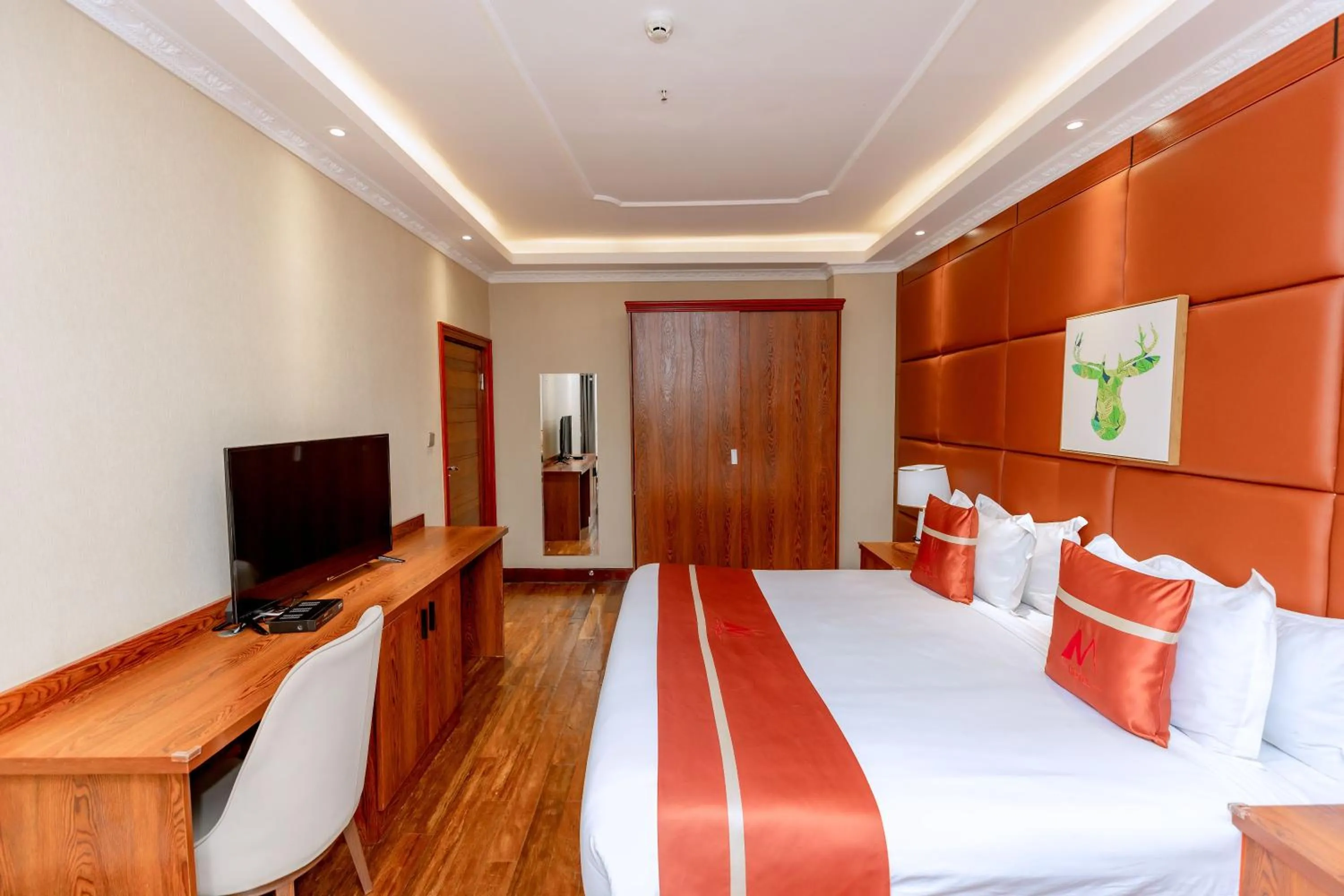 Bedroom, Bed in M Hotel Kigali