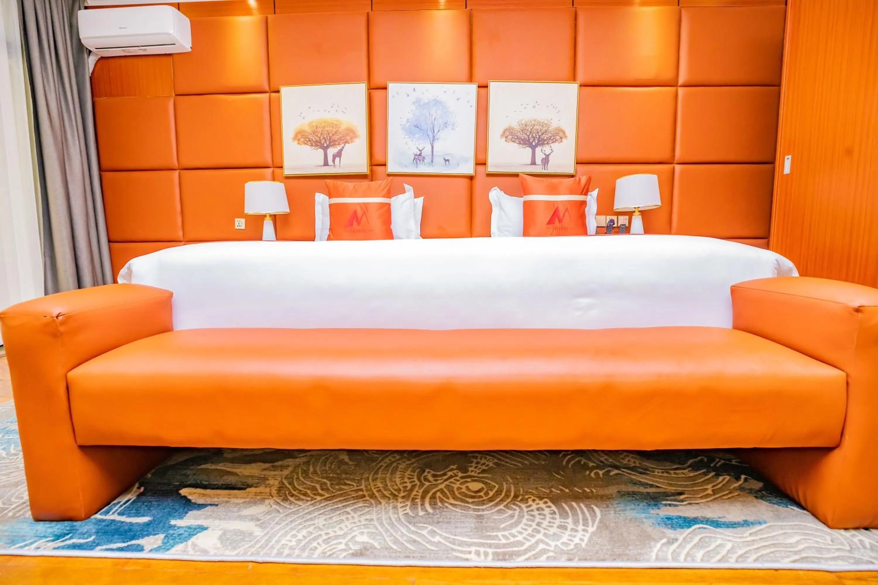 Property building, Bed in M Hotel Kigali