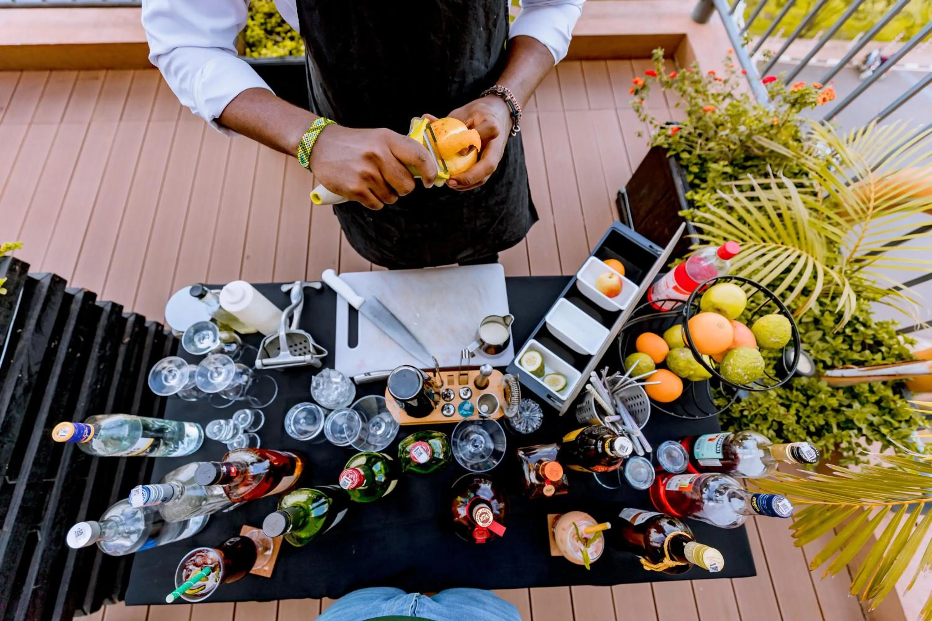 Swimming pool in M Hotel Kigali