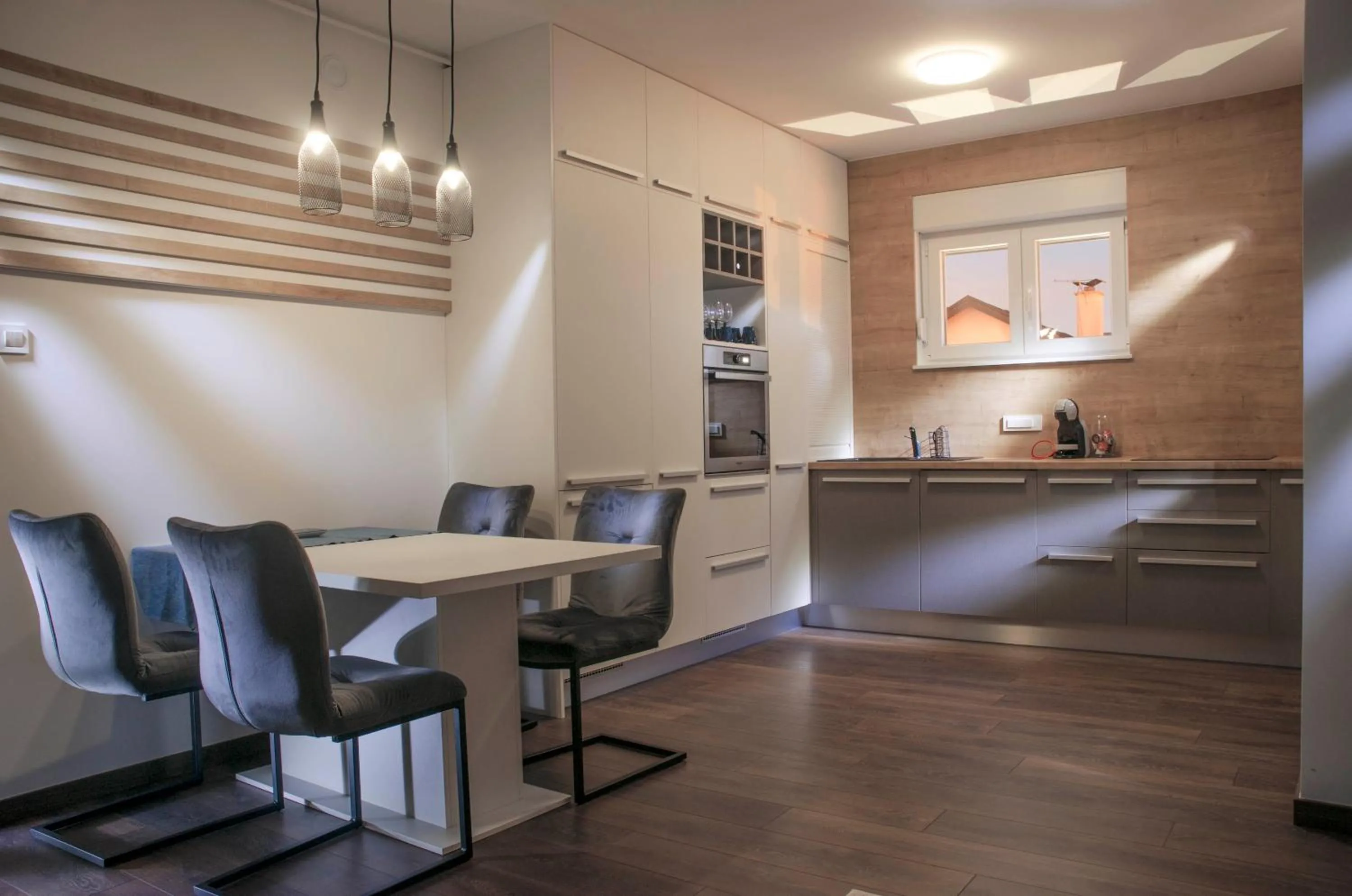 Kitchen or kitchenette in Villa Kap