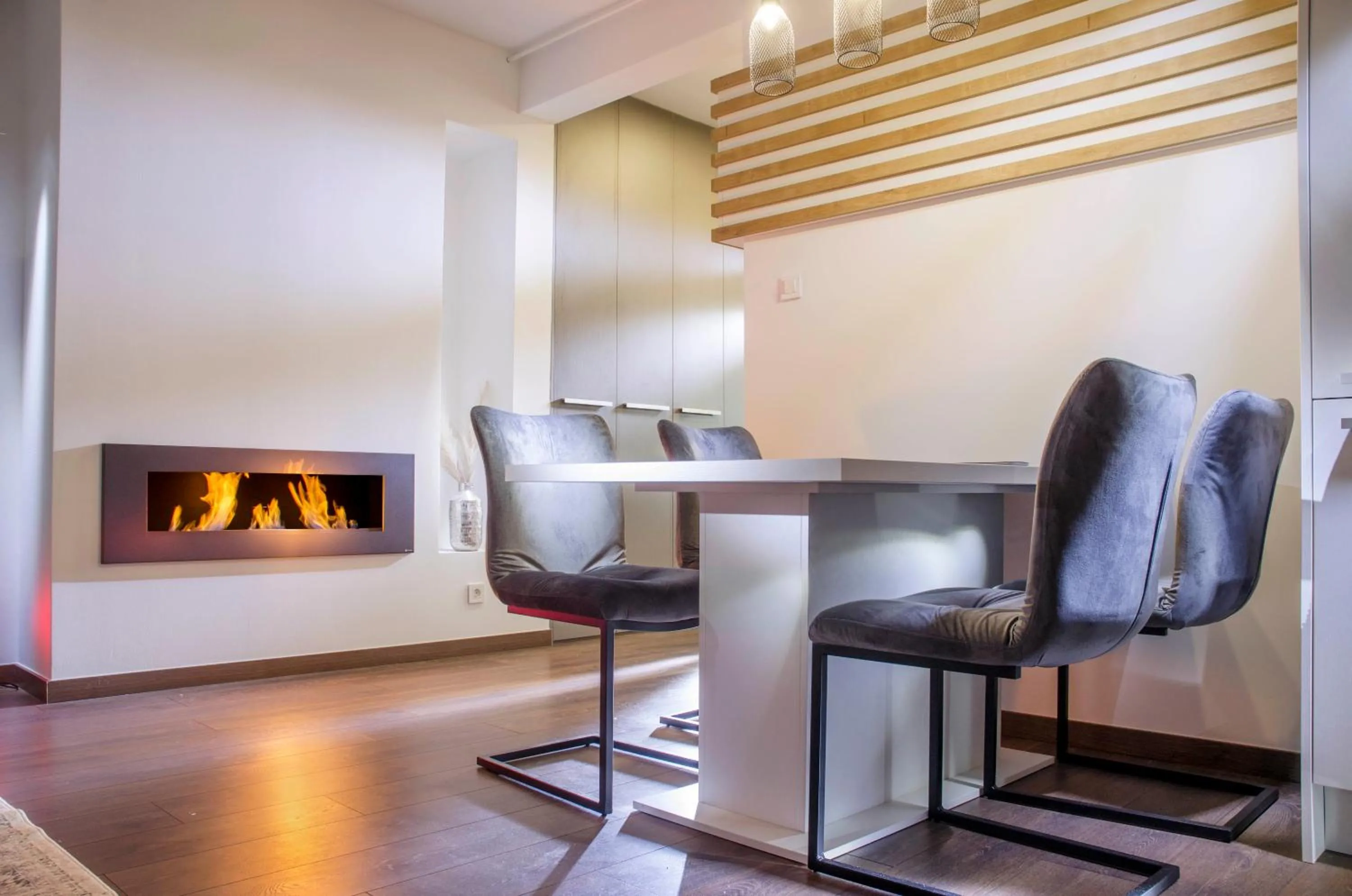 Dining area in Villa Kap