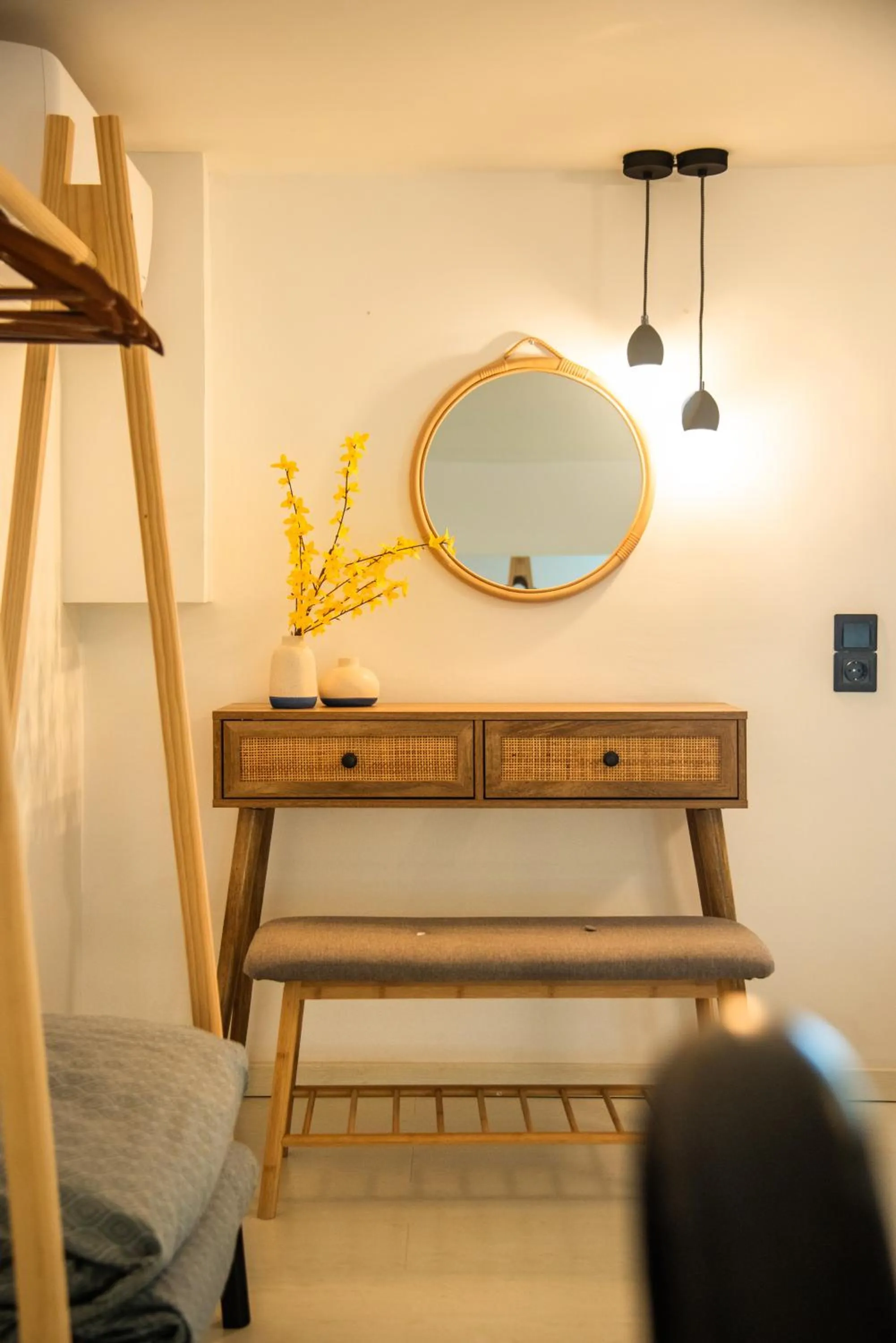 Decorative detail in Victoria's Suites Corfu