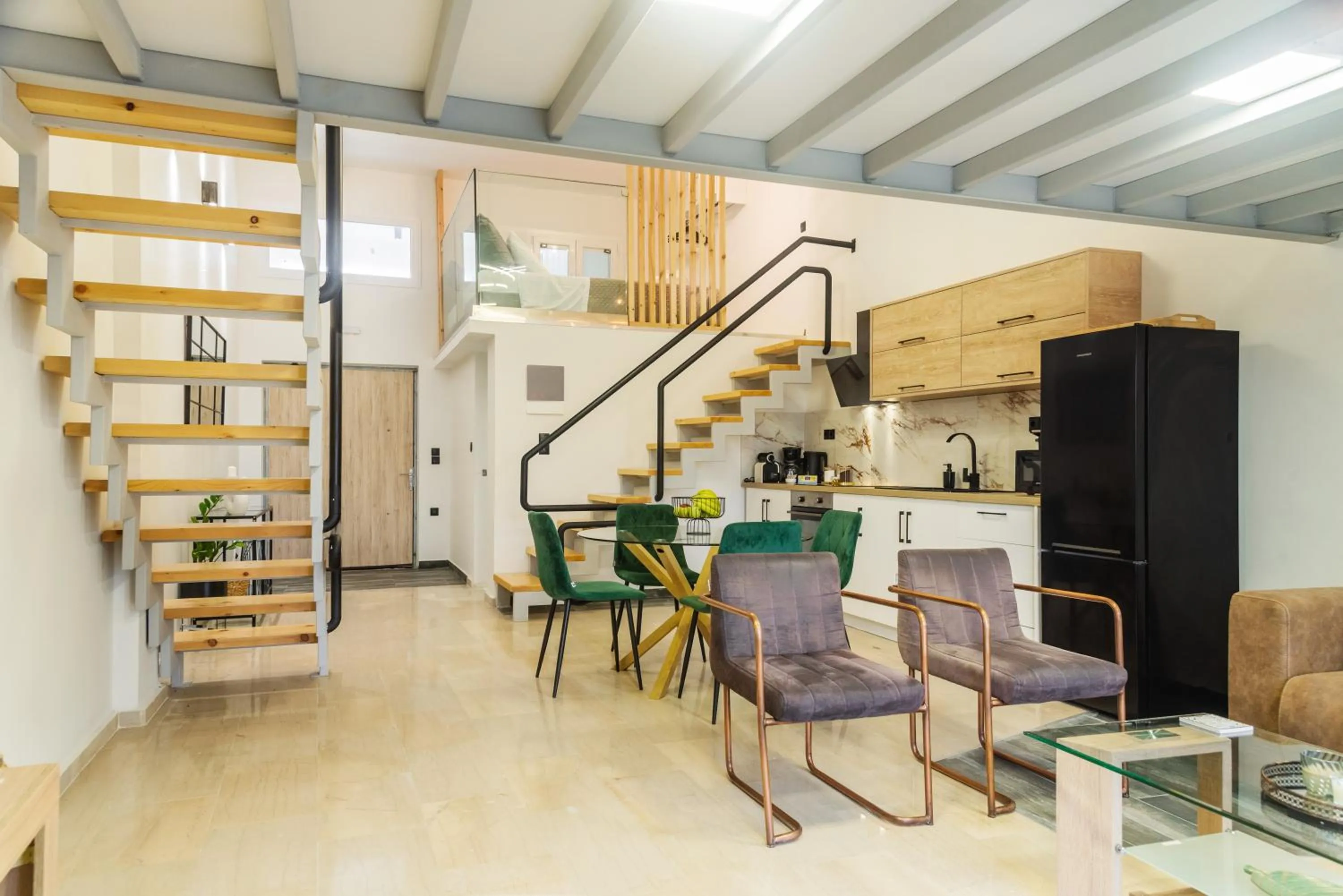 Living room in Victoria's Suites Corfu