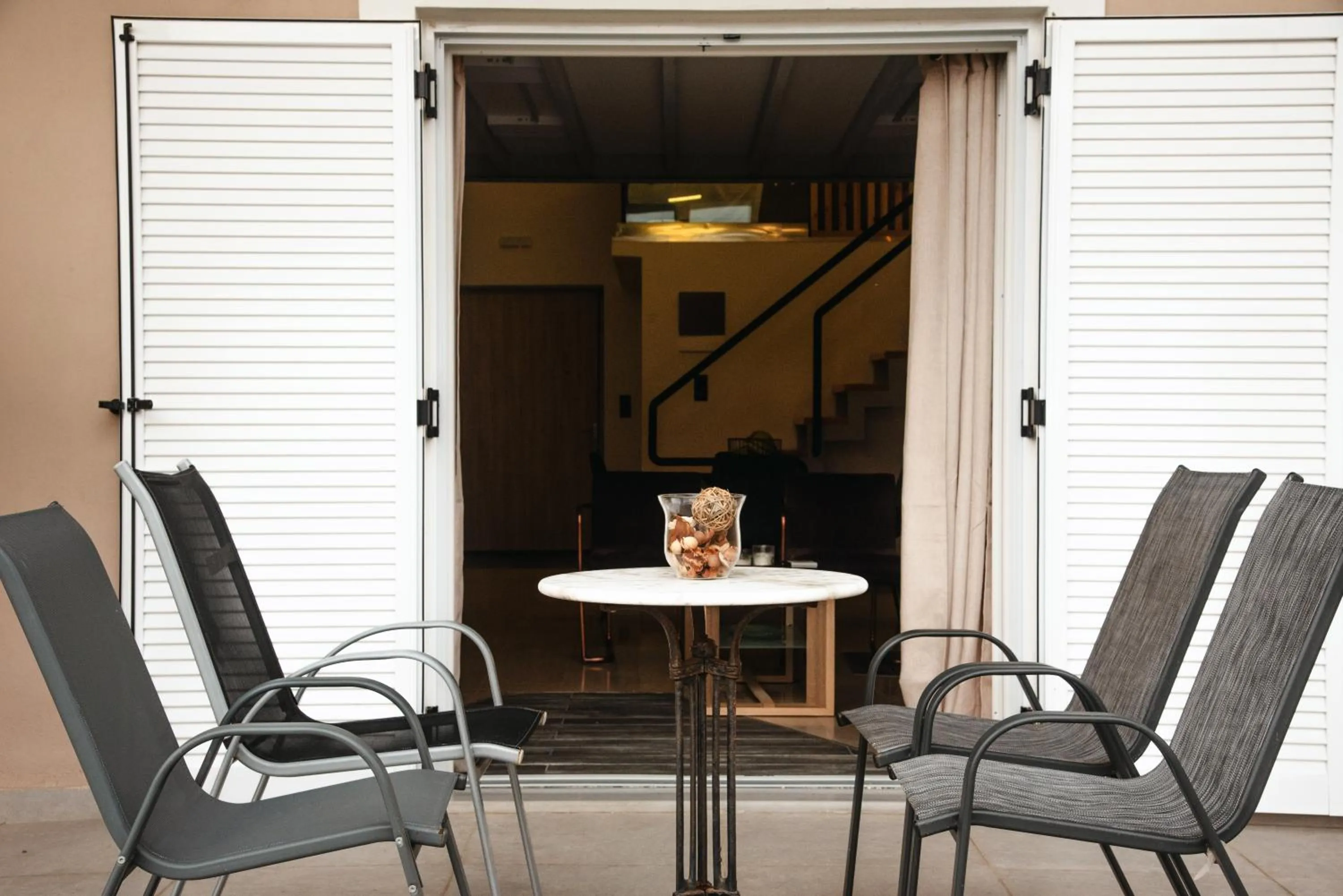 Balcony/Terrace in Victoria's Suites Corfu