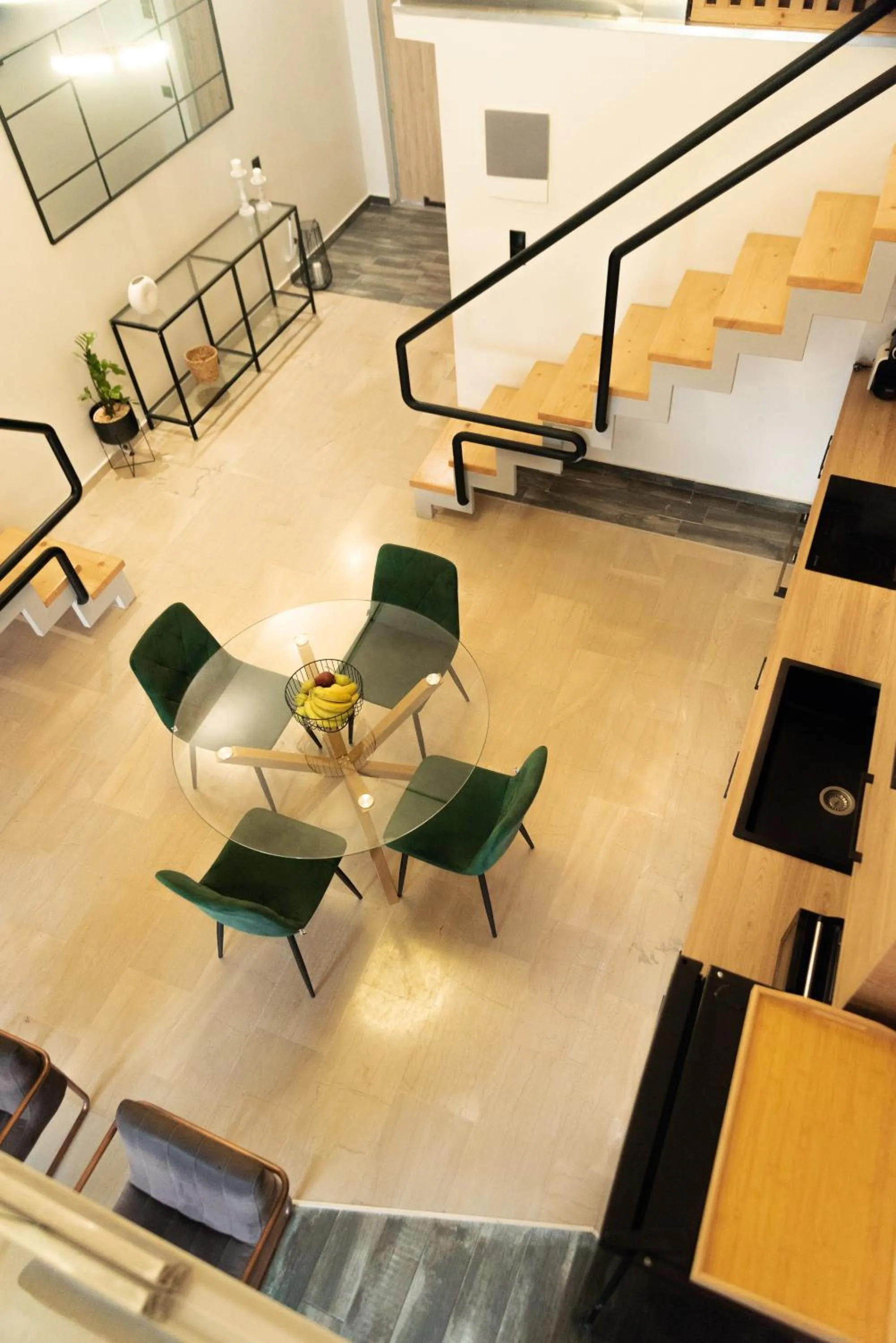 Living room in Victoria's Suites Corfu