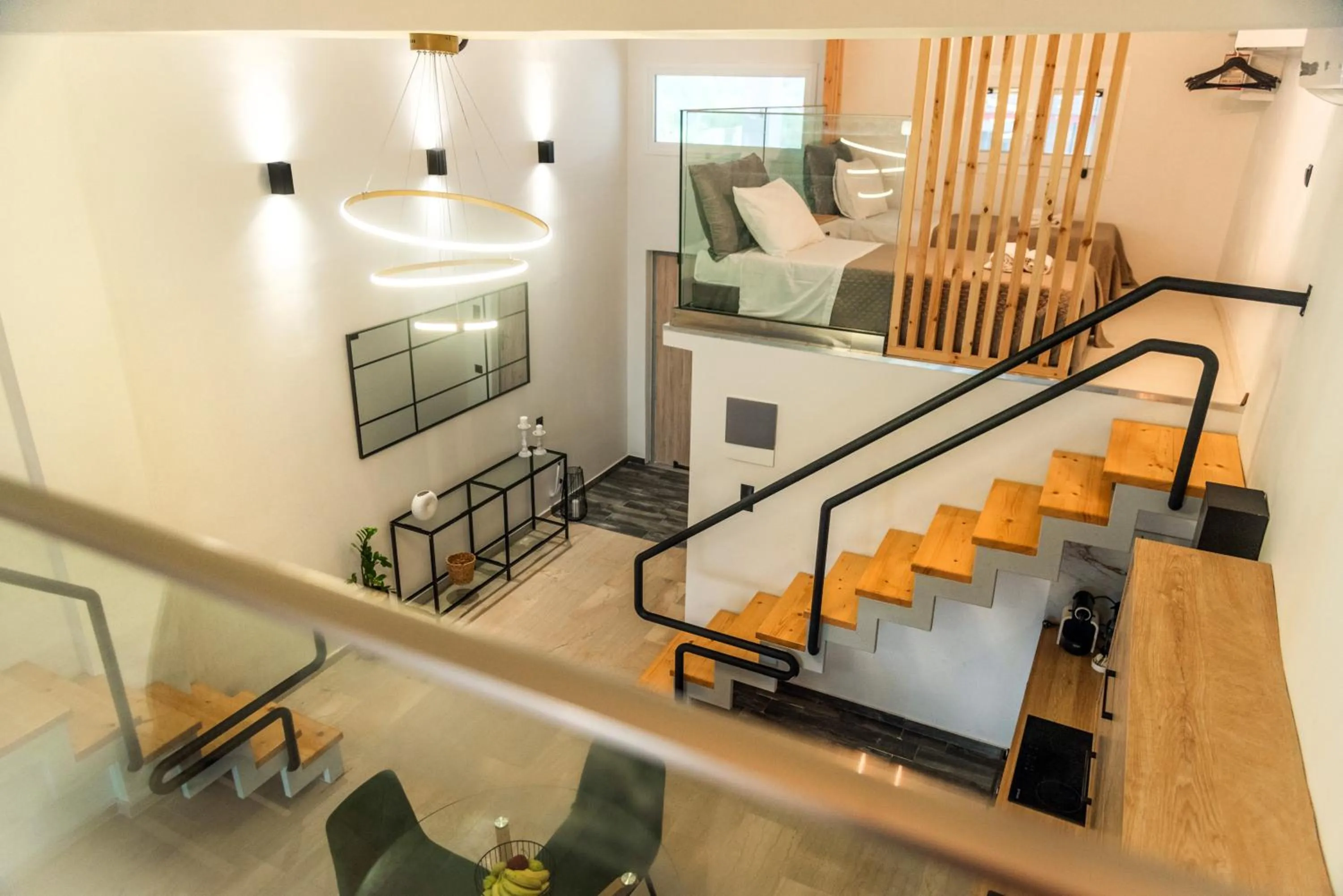 Living room in Victoria's Suites Corfu