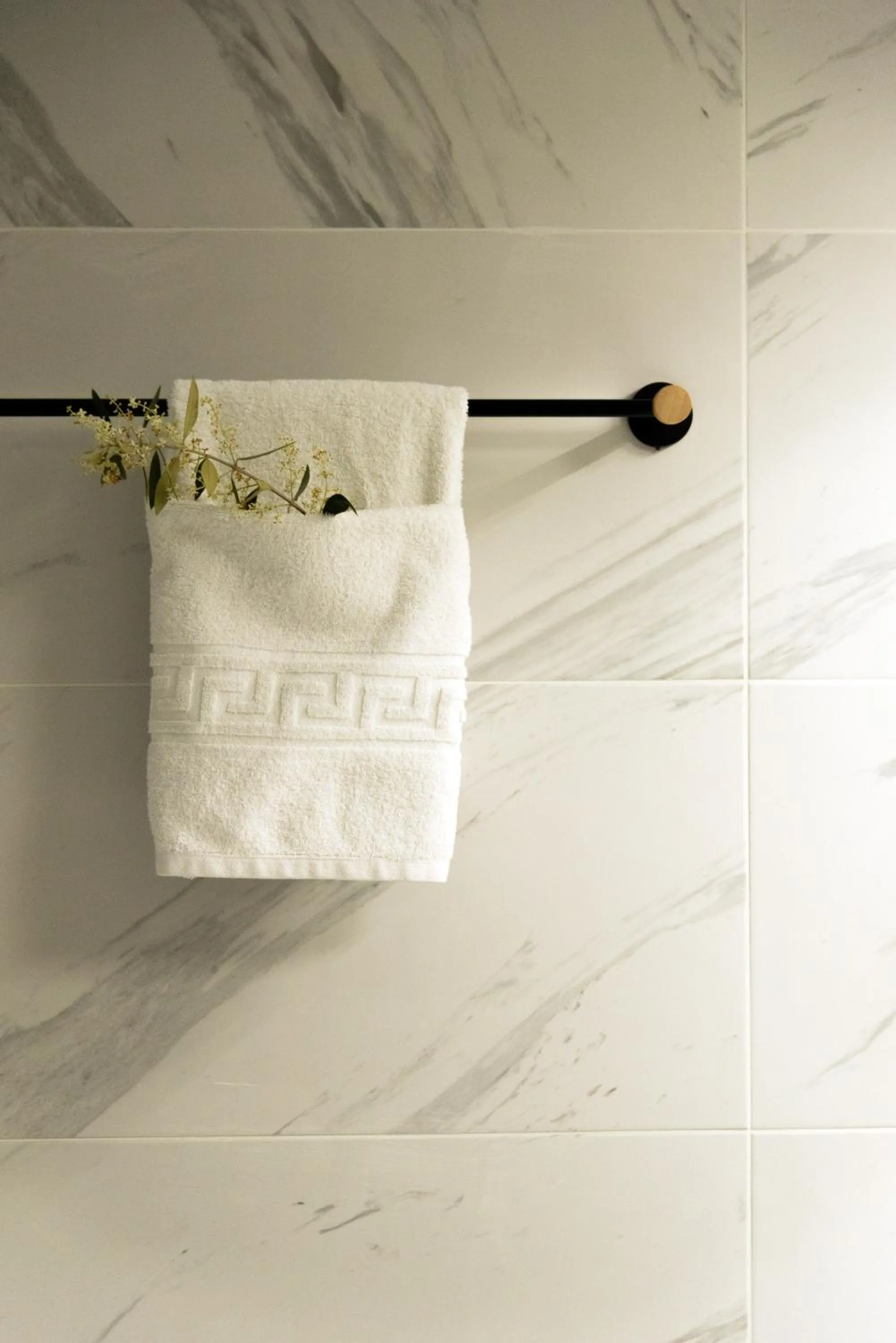 Decorative detail in Victoria's Suites Corfu