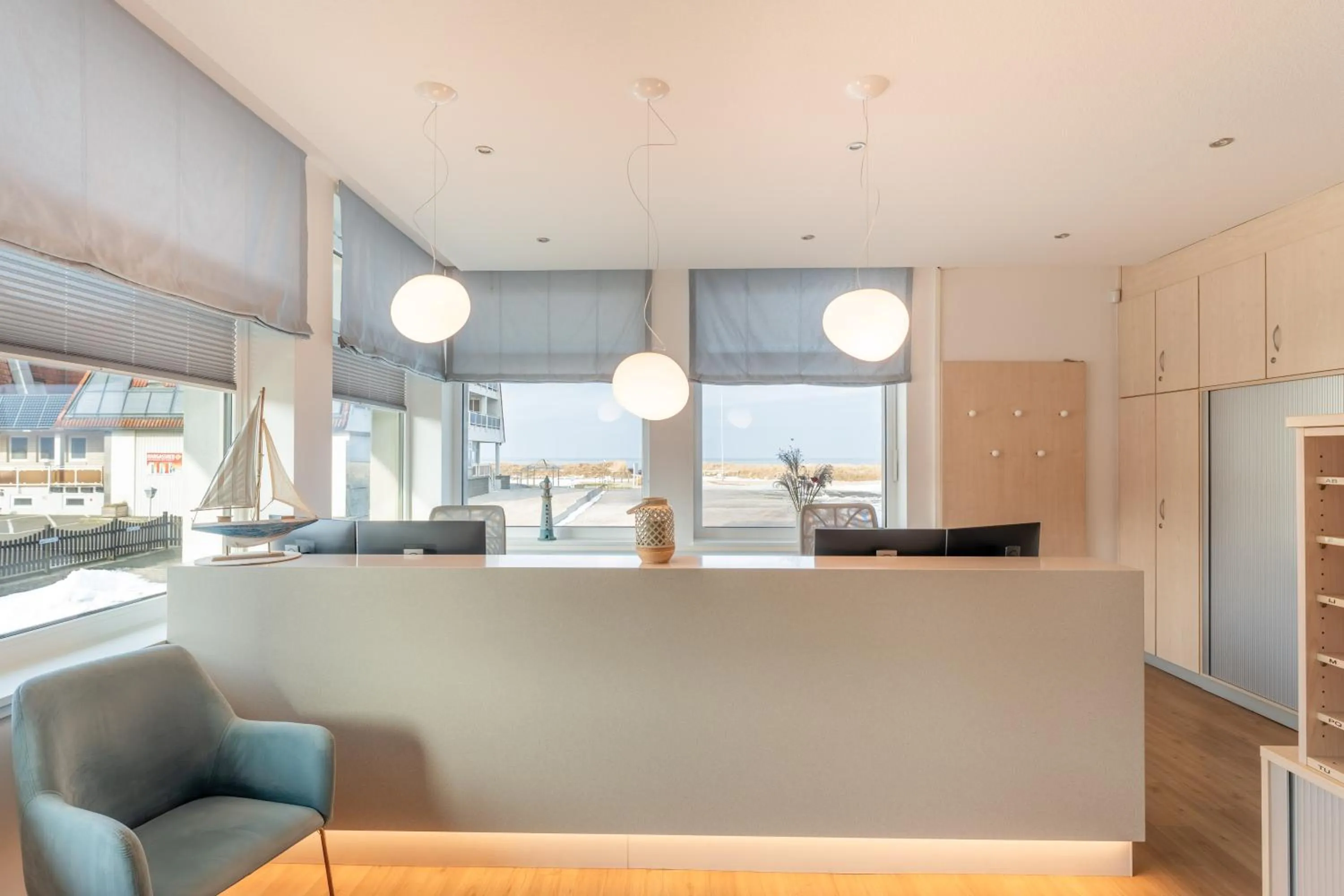 Lobby or reception in Hotel Strandhus