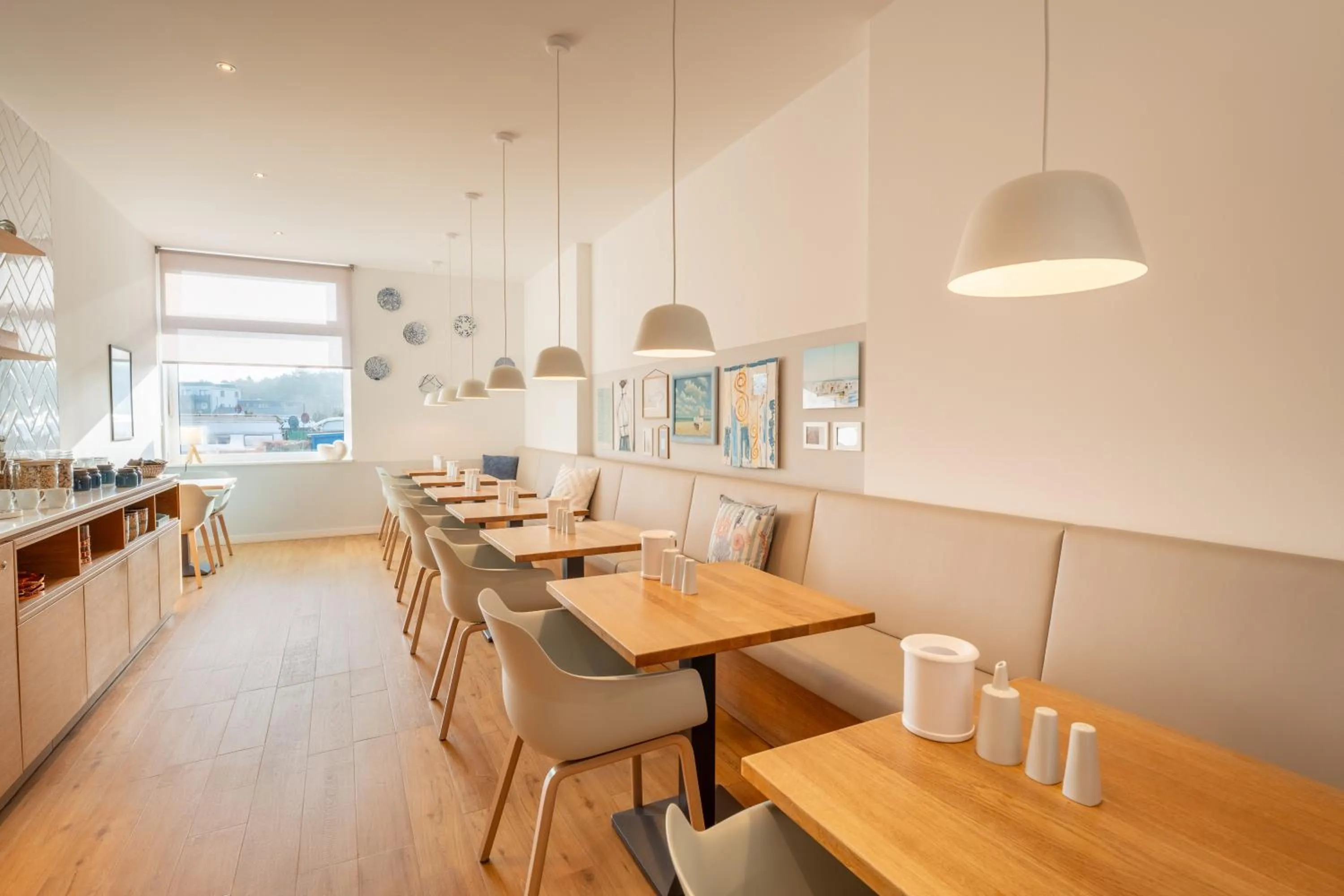 Dining area in Hotel Strandhus